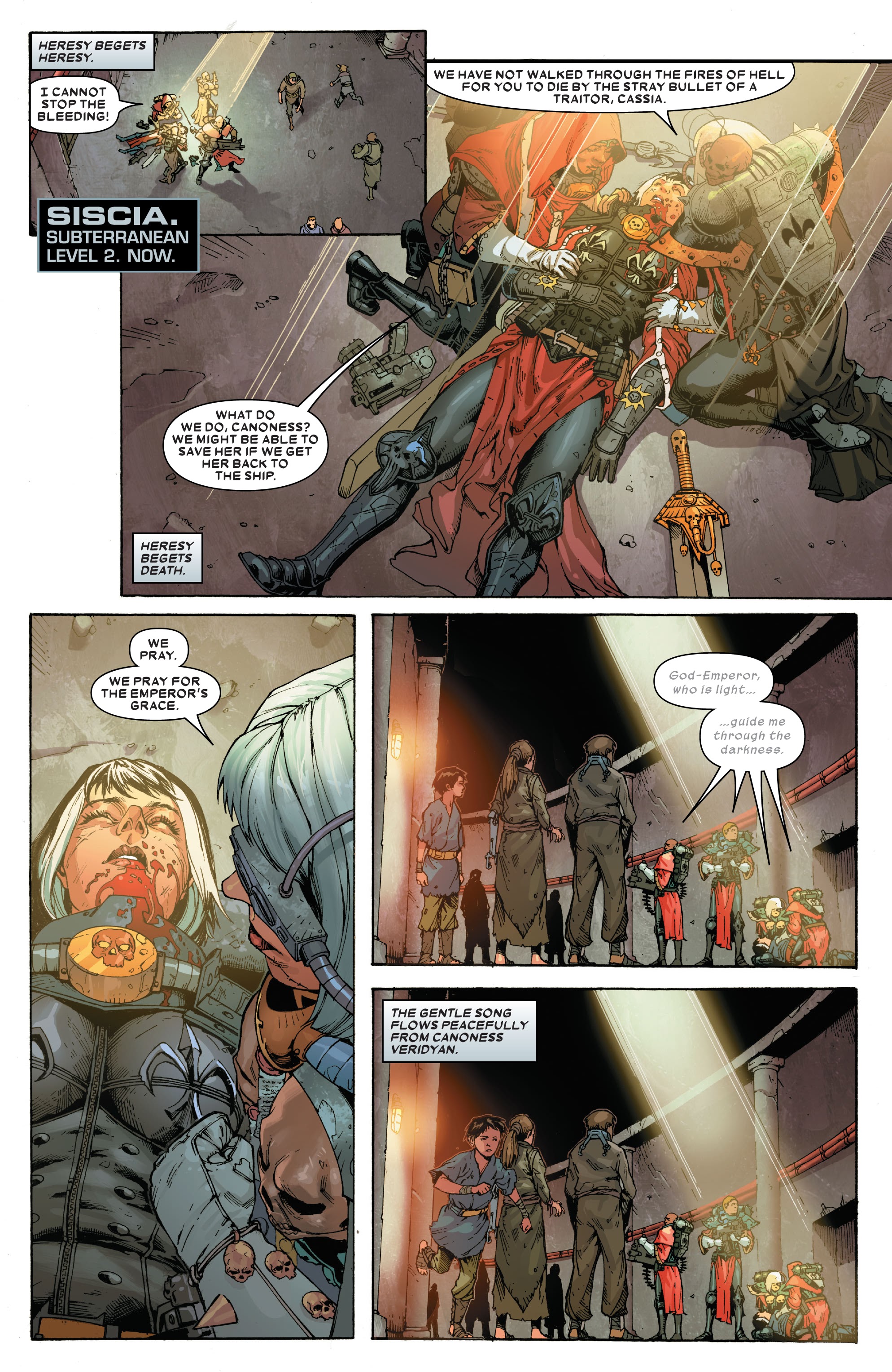 Read online Warhammer 40,000: Sisters Of Battle comic -  Issue #3 - 6