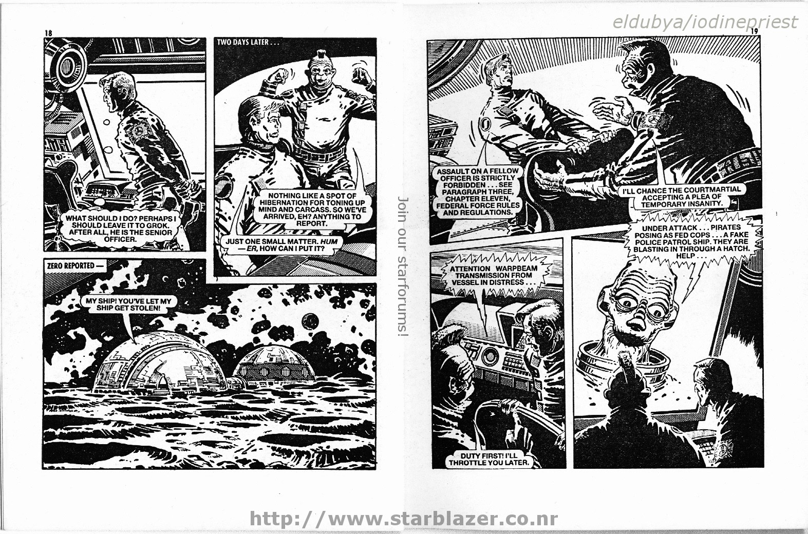 Read online Starblazer comic -  Issue #217 - 11