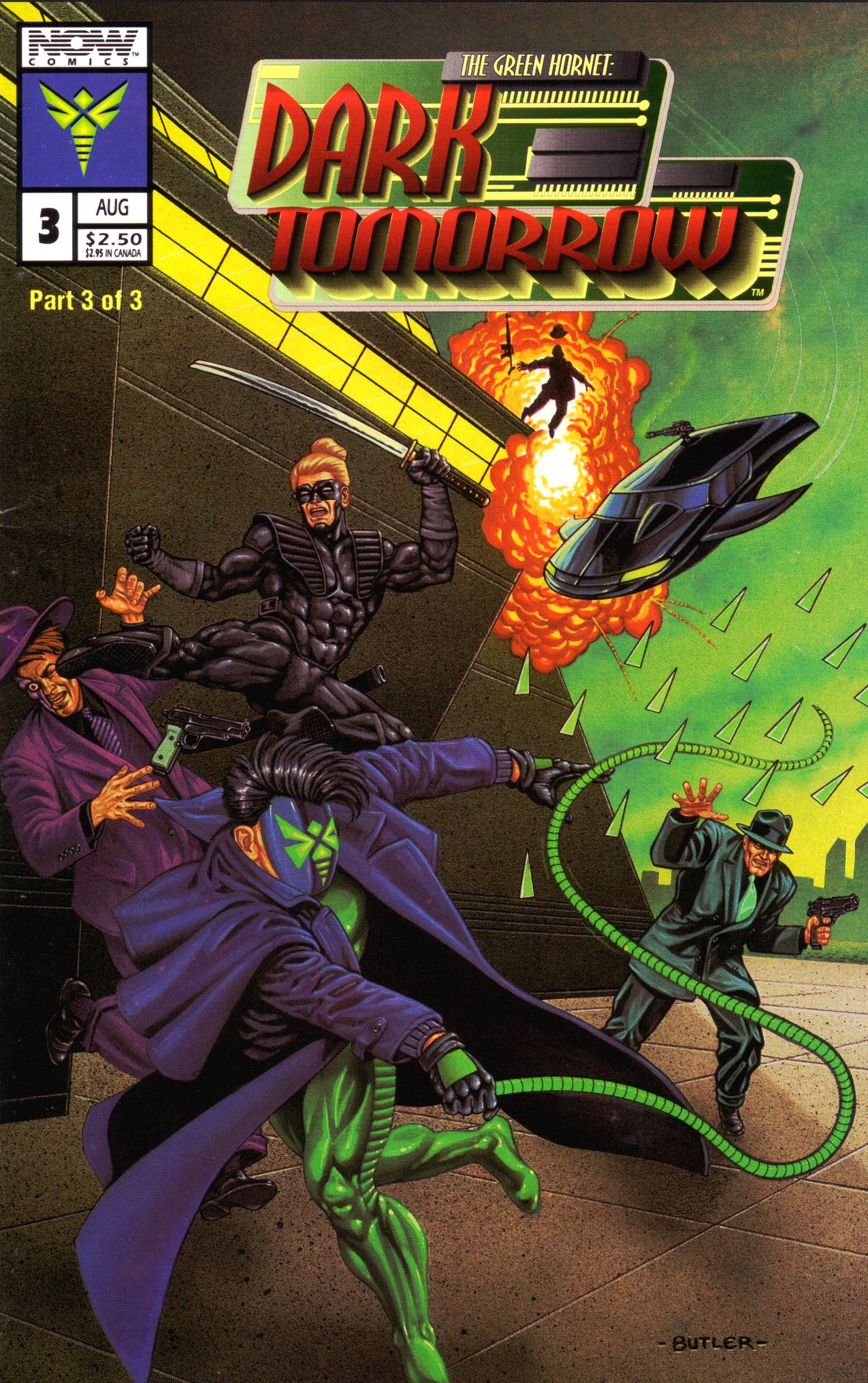 Read online The Green Hornet: Dark Tomorrow comic -  Issue #3 - 2