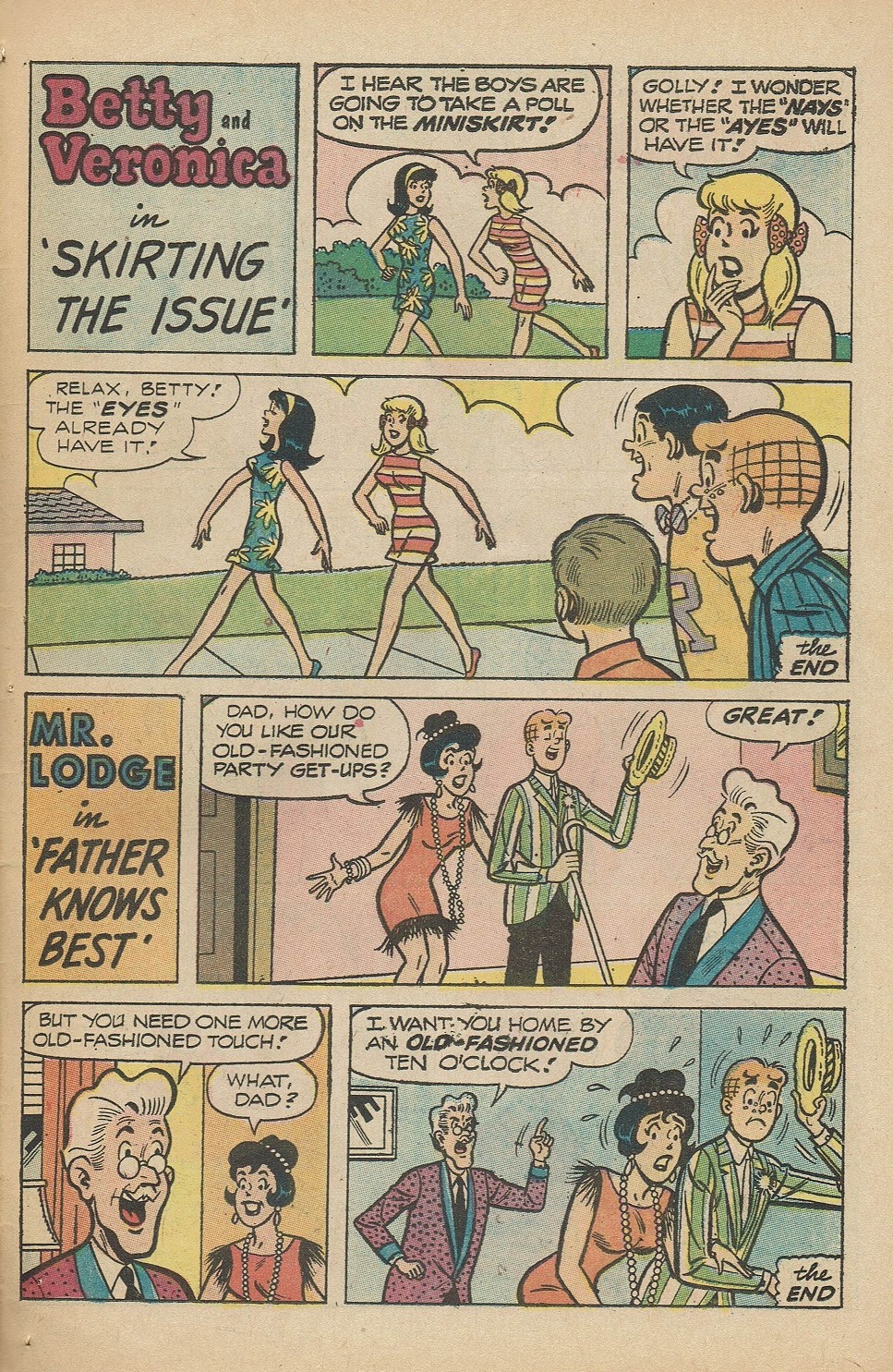 Read online Archie's TV Laugh-Out comic -  Issue #10 - 39