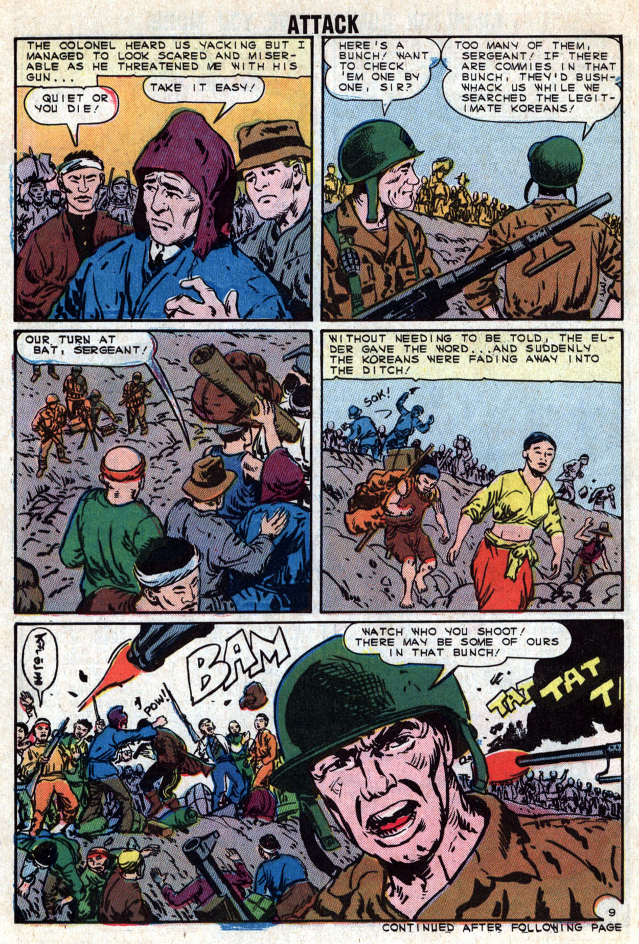 Read online Attack (1962) comic -  Issue #3 - 30