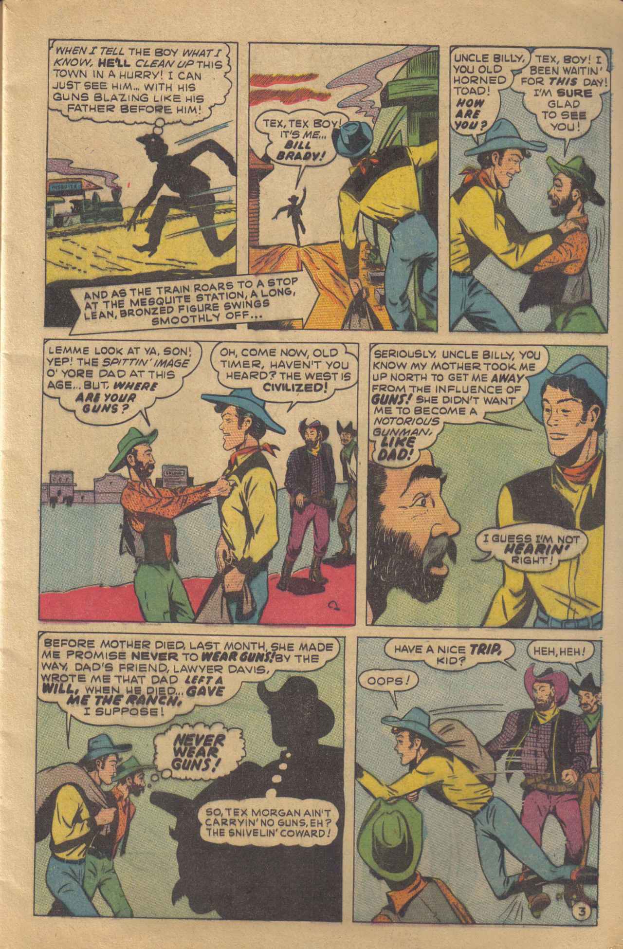 Read online Tex Morgan comic -  Issue #1 - 5