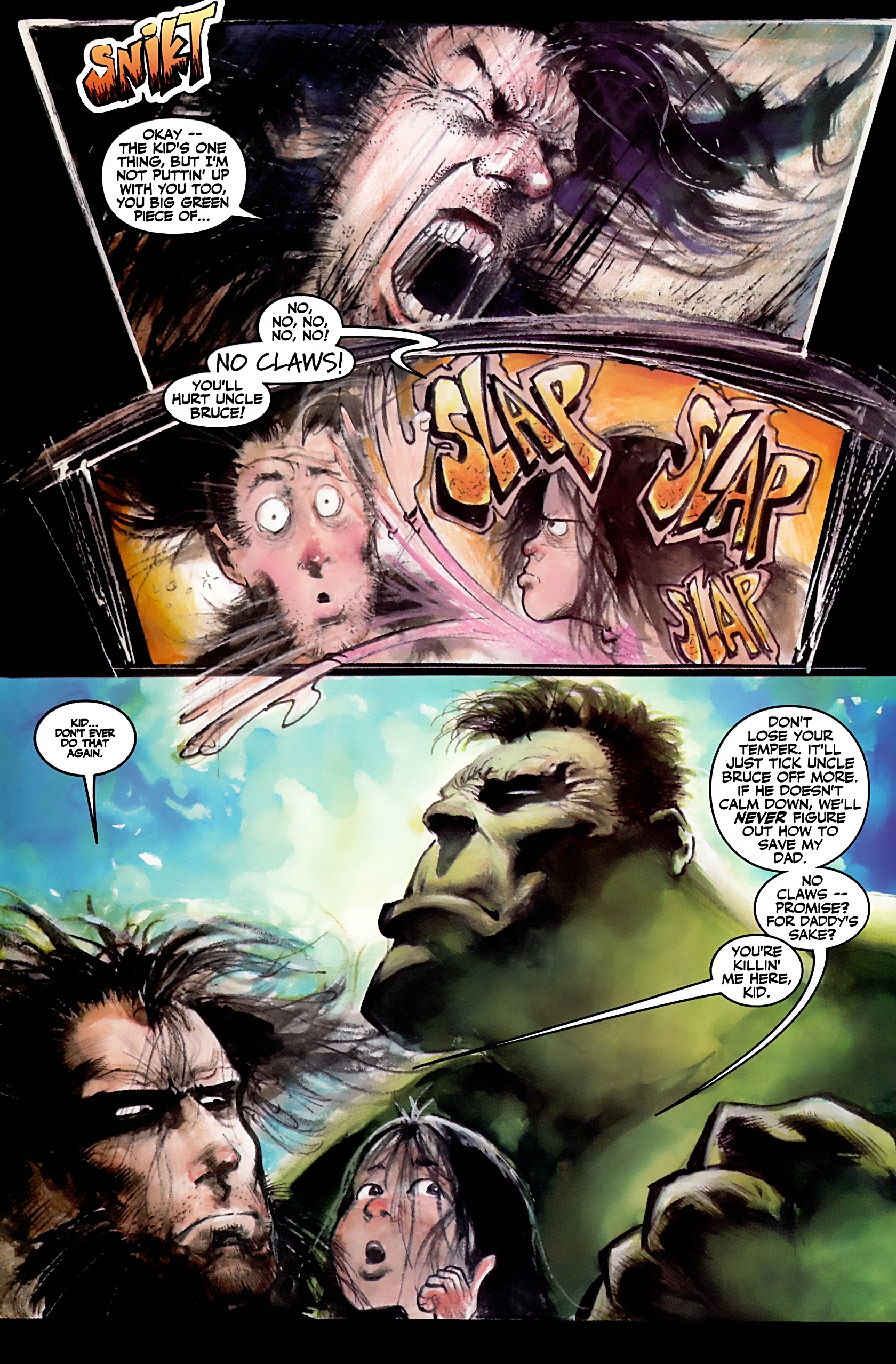 Read online Wolverine/Hulk comic -  Issue #1 - 23