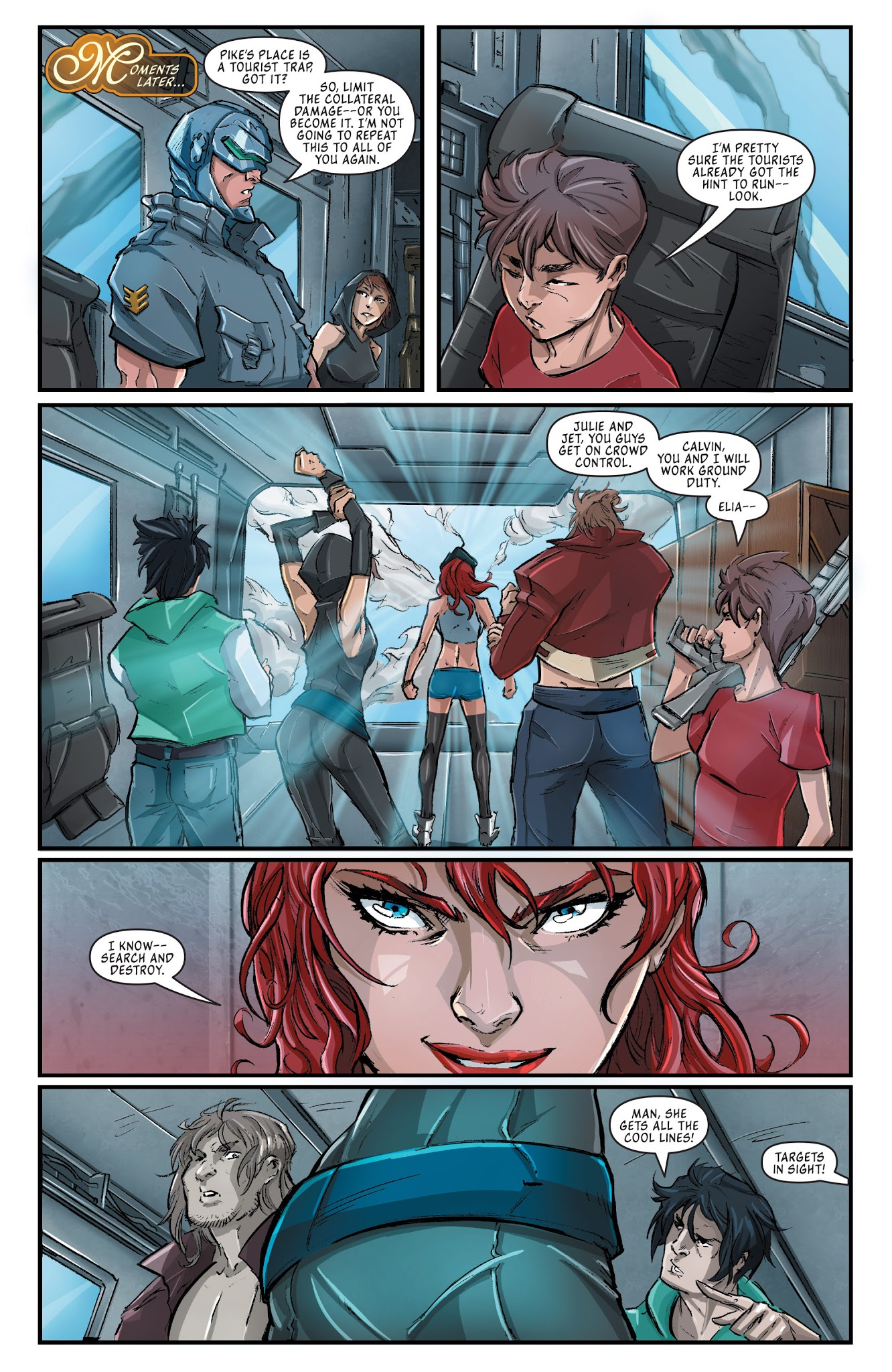 Read online Fathom Blue comic -  Issue #5 - 7