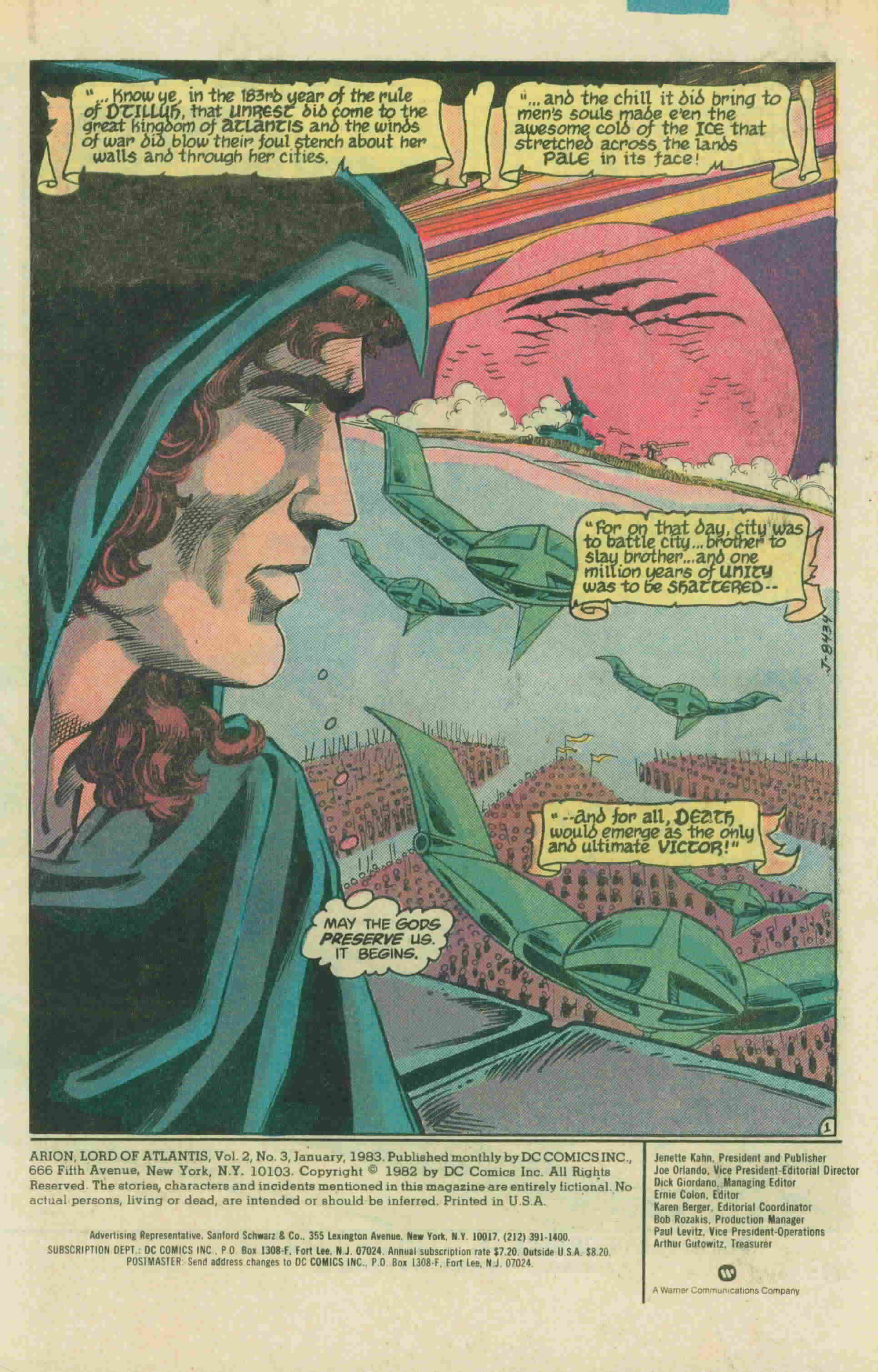 Read online Arion, Lord of Atlantis comic -  Issue #3 - 3