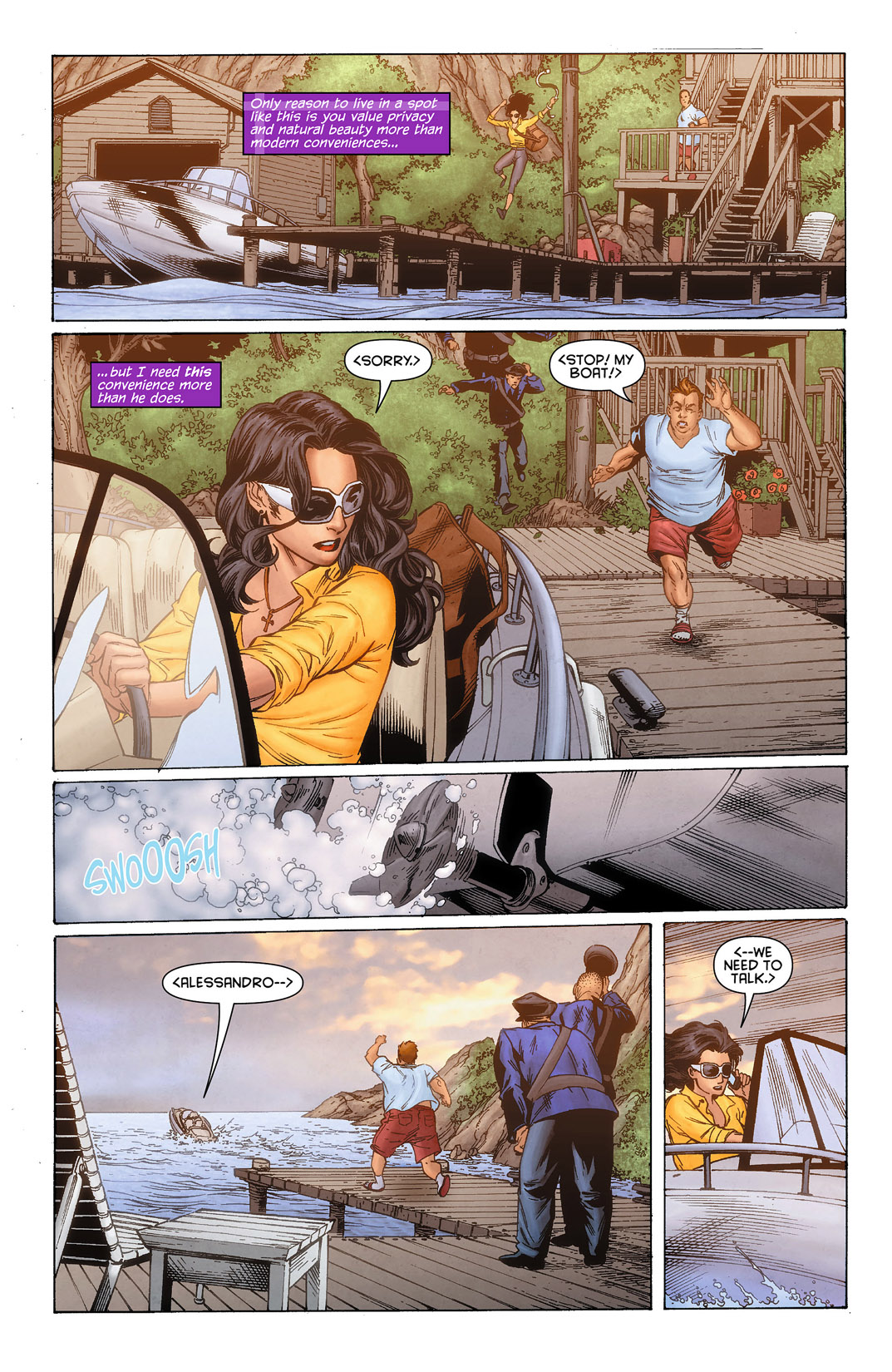Read online Huntress comic -  Issue #6 - 7
