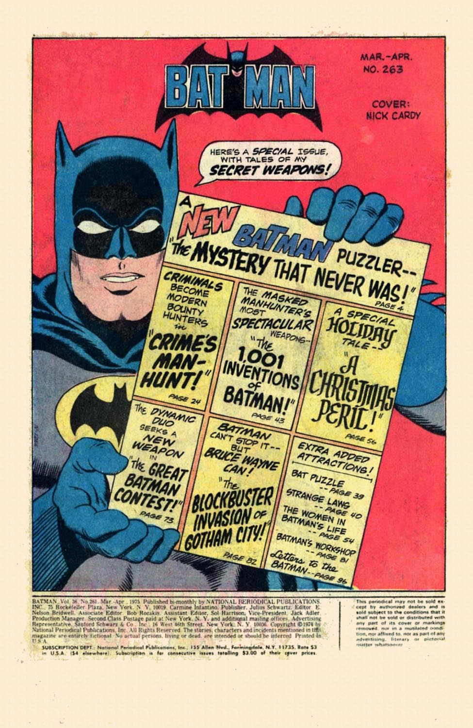 Read online Batman (1940) comic -  Issue #261 - 3