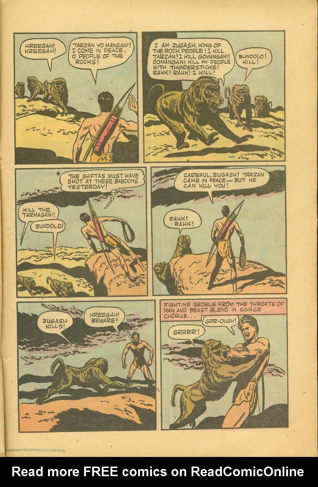 Read online Tarzan (1948) comic -  Issue #17 - 29