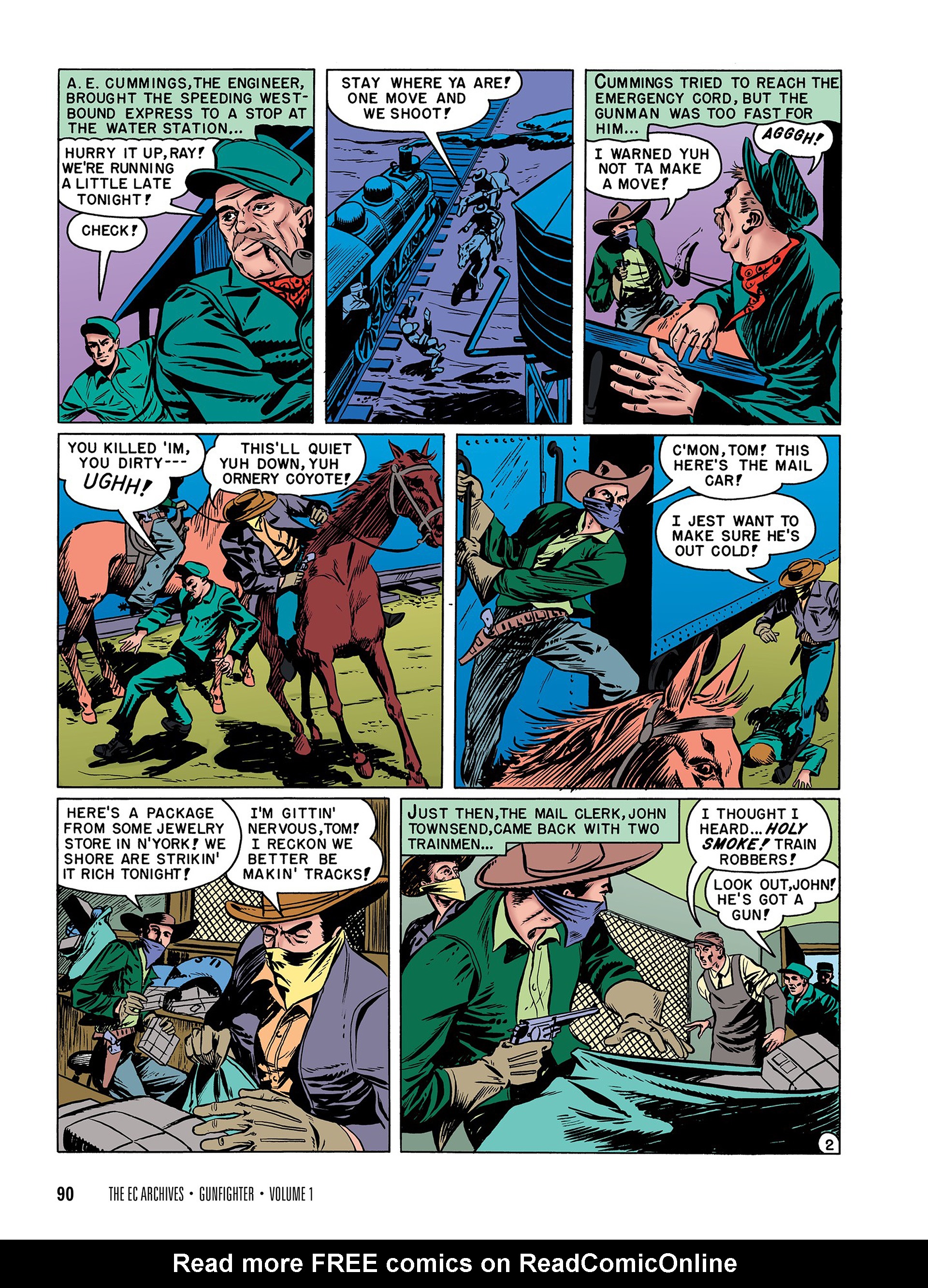 Read online The EC Archives: Gunfighter comic -  Issue # TPB (Part 1) - 93