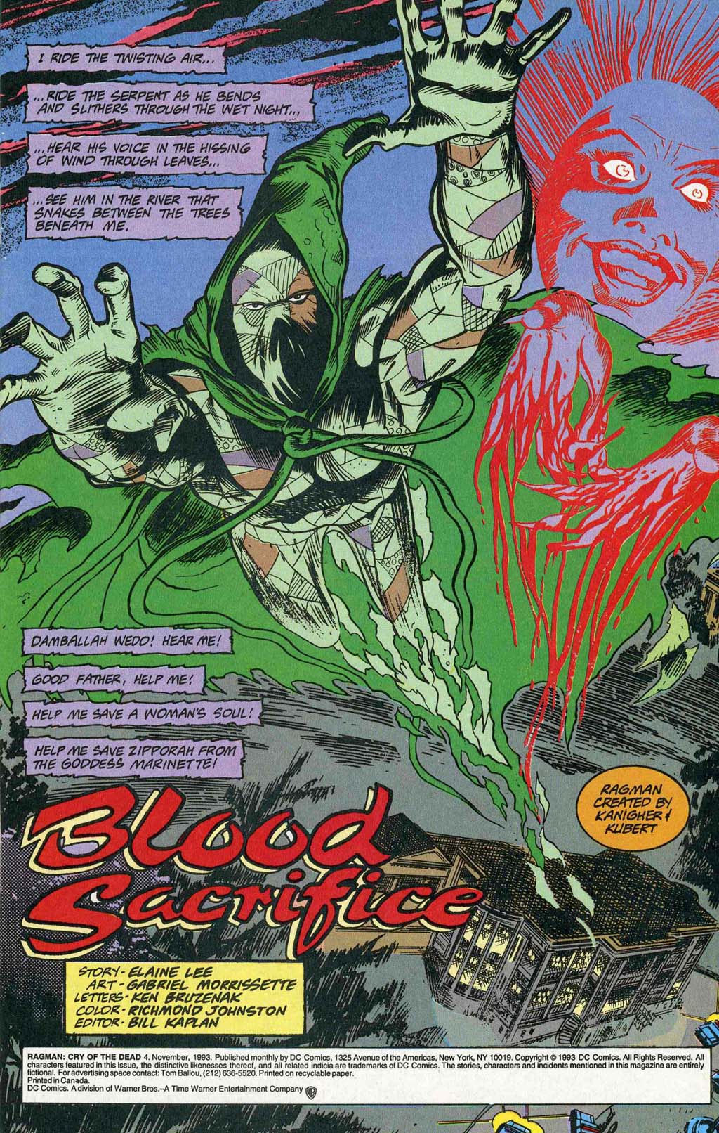 Read online Ragman: Cry of the Dead comic -  Issue #4 - 2
