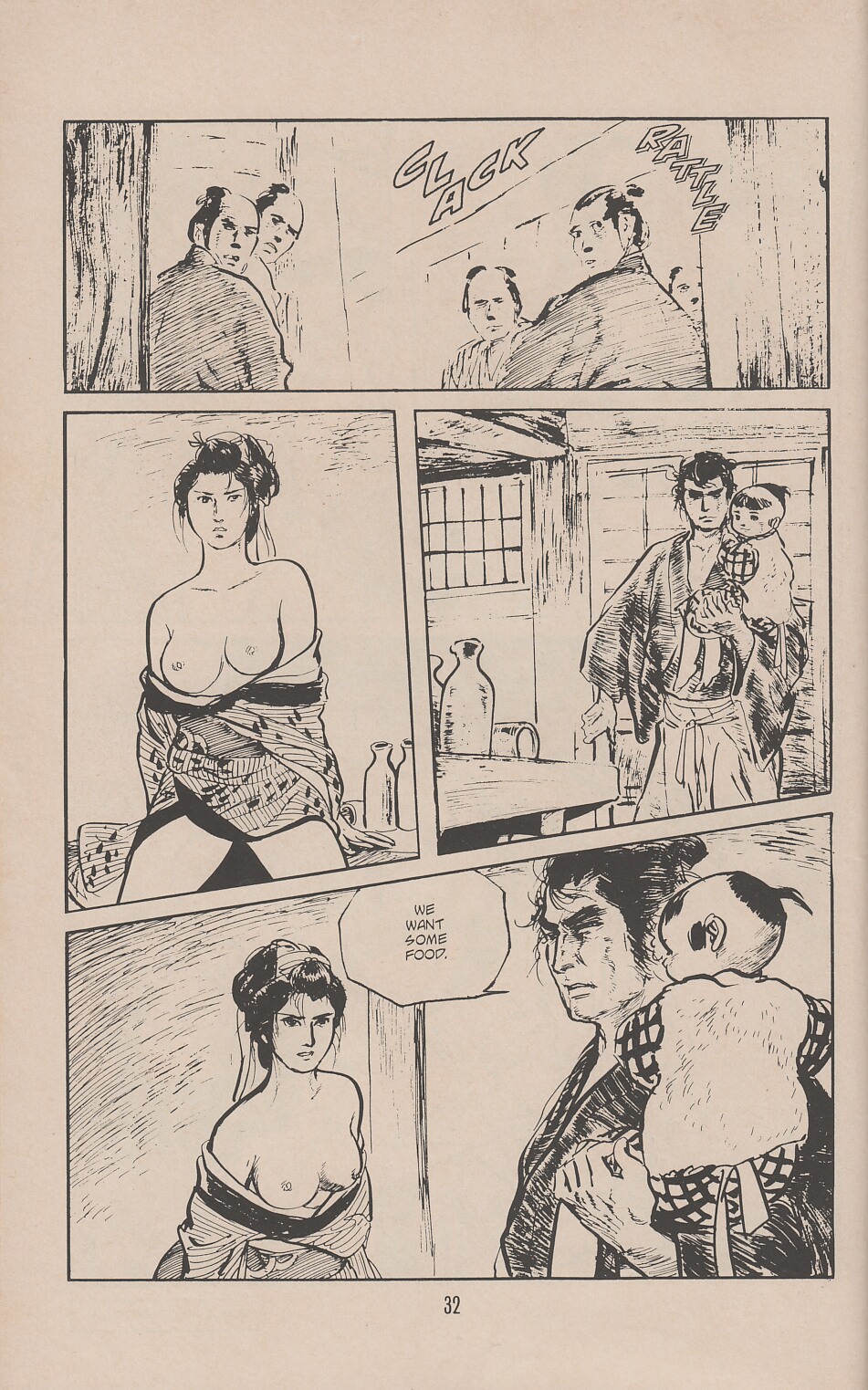 Read online Lone Wolf and Cub comic -  Issue #45 - 35