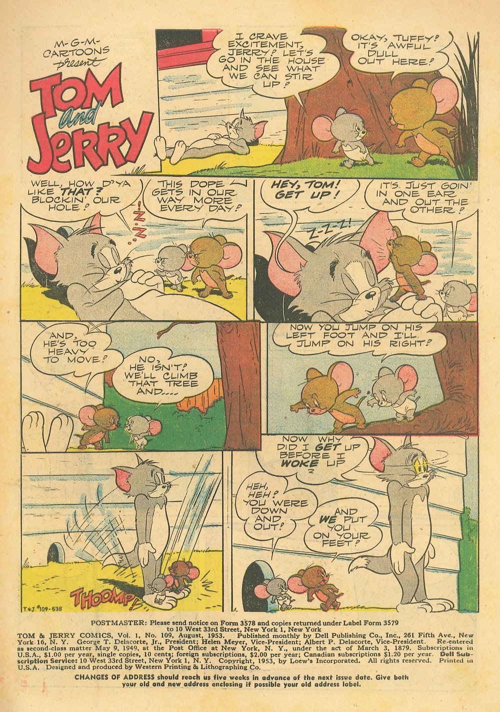 Read online Tom & Jerry Comics comic -  Issue #109 - 3