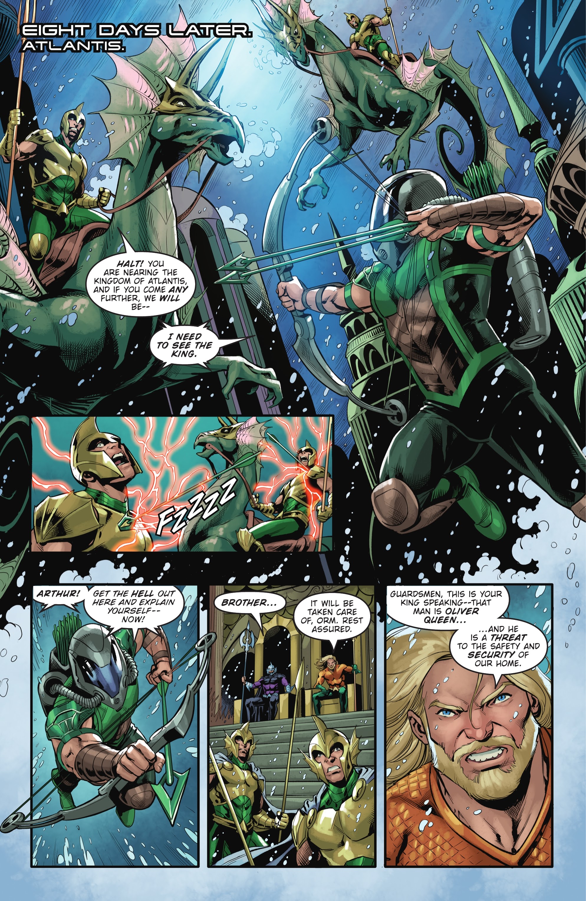 Read online Aquaman/Green Arrow - Deep Target comic -  Issue #6 - 25