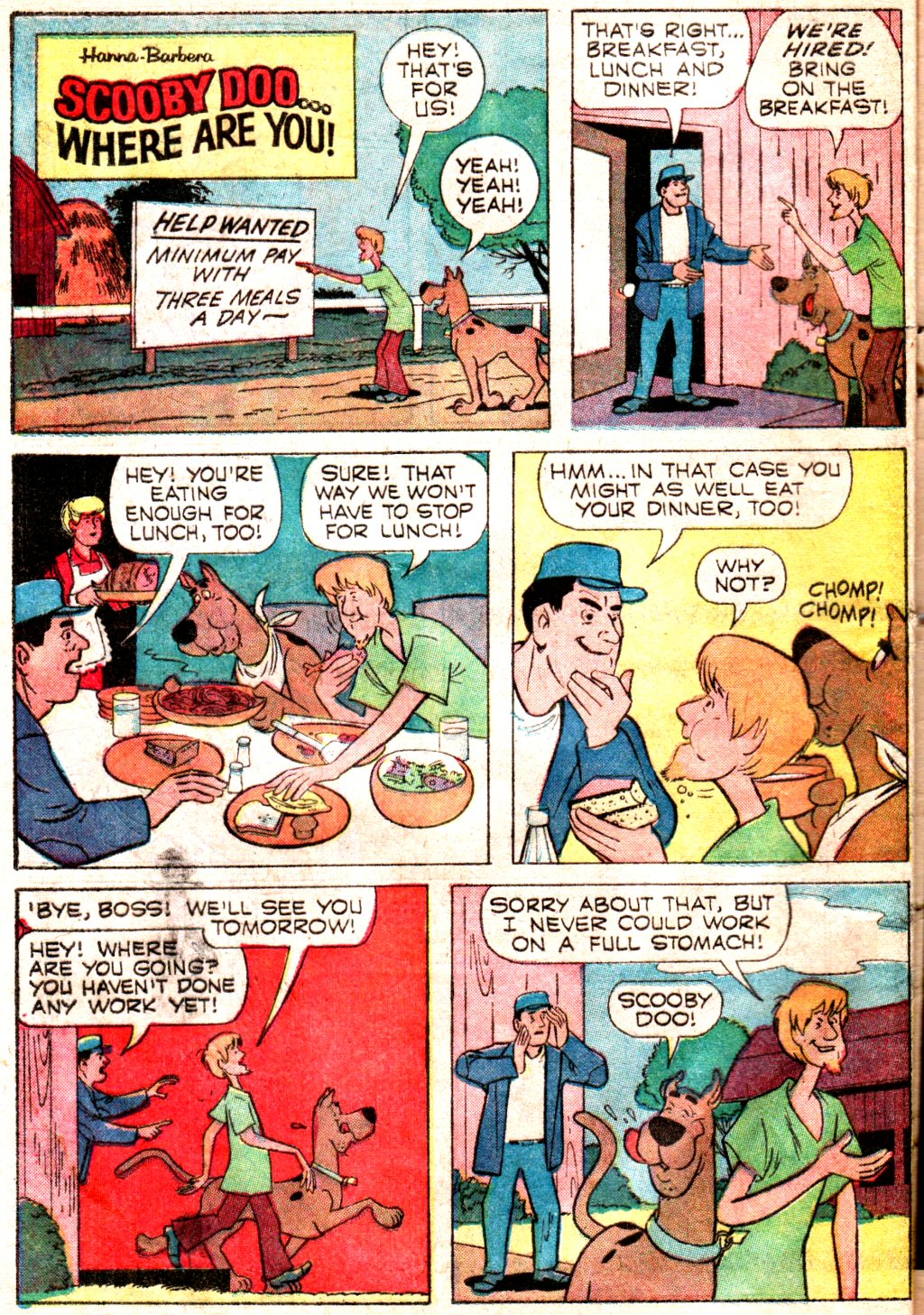 Read online Scooby-Doo... Where Are You! (1970) comic -  Issue #3 - 32