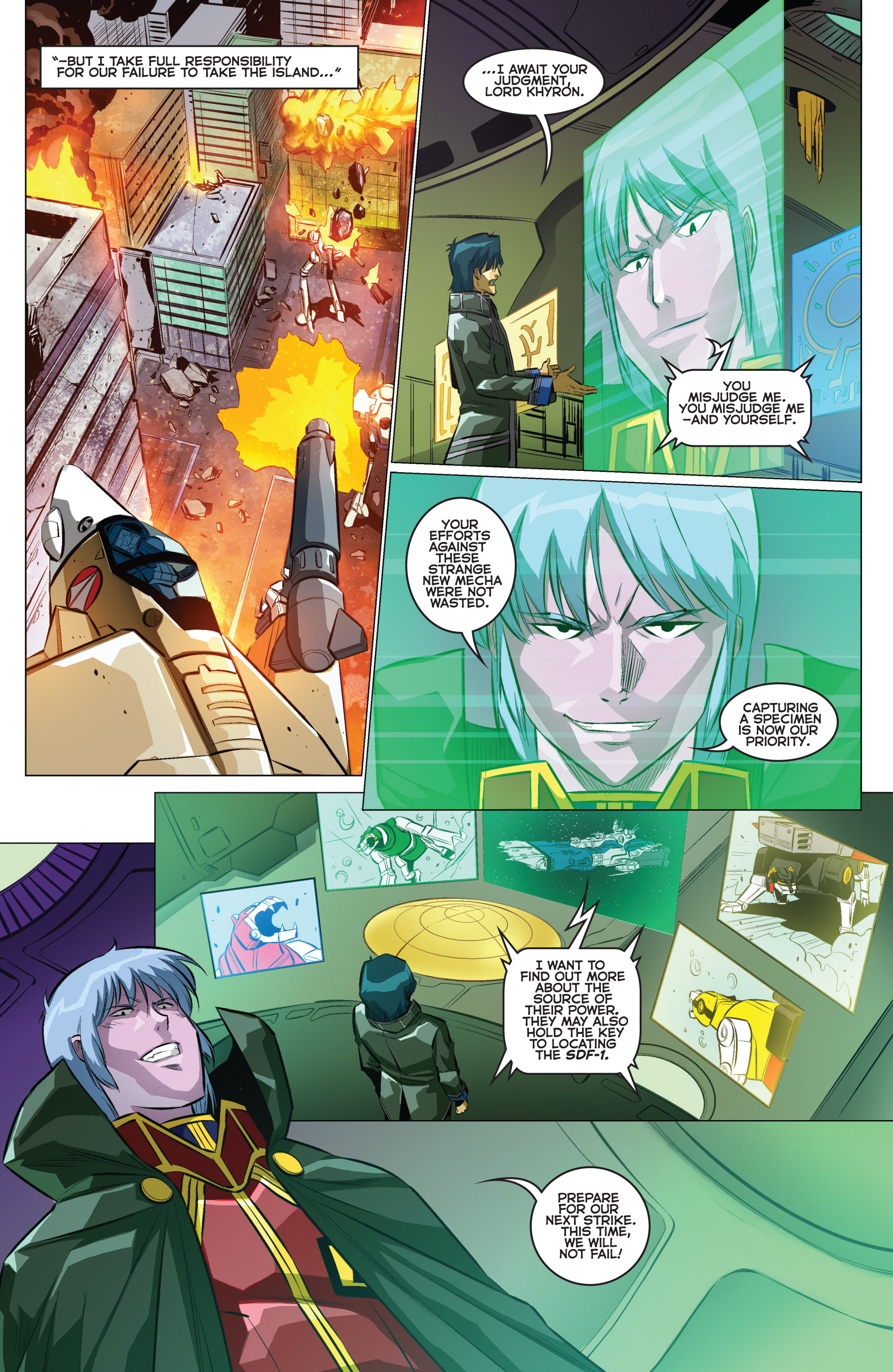 Read online Robotech/Voltron comic -  Issue #4 - 11