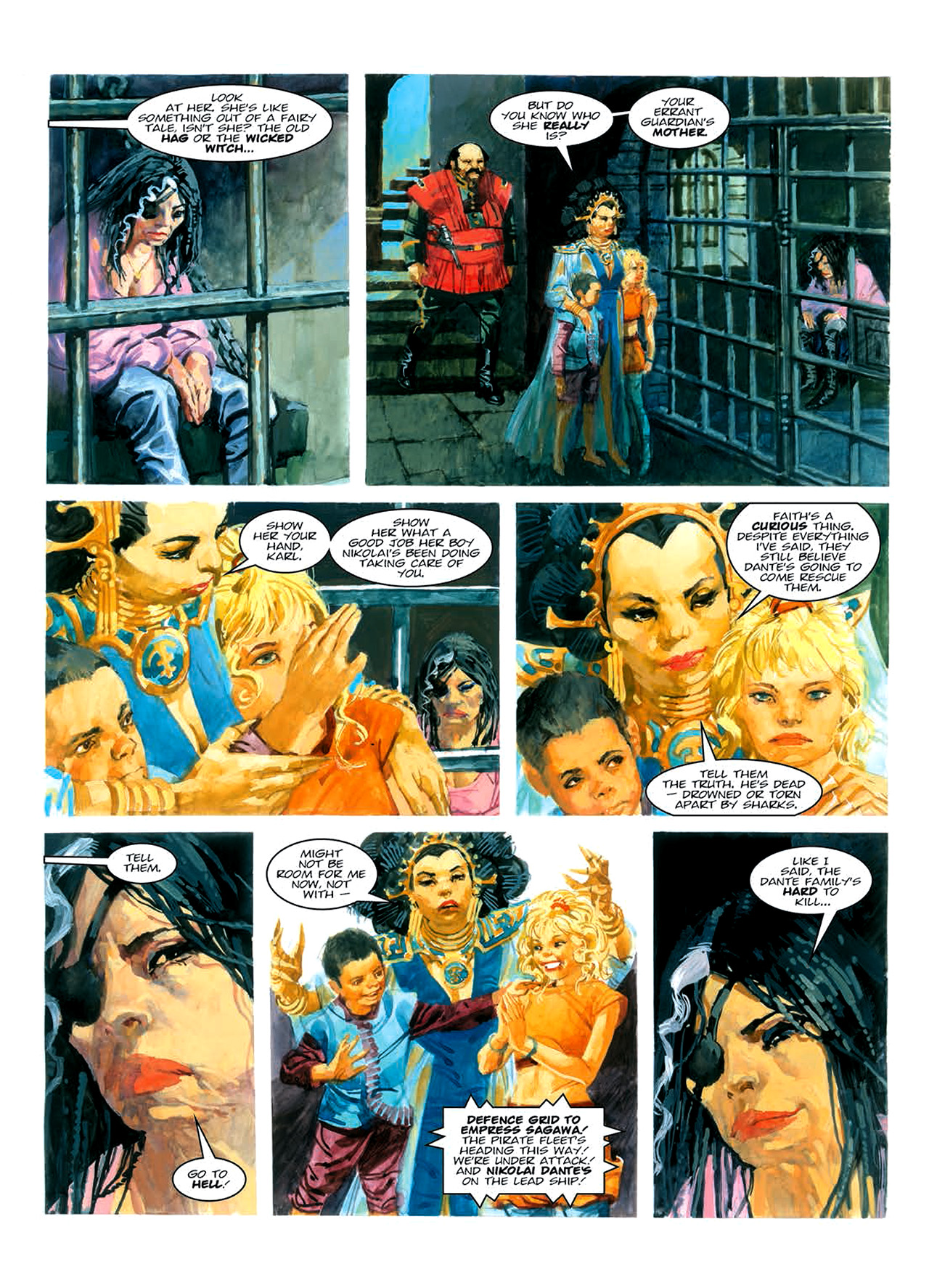 Read online Nikolai Dante comic -  Issue # TPB 7 - 102