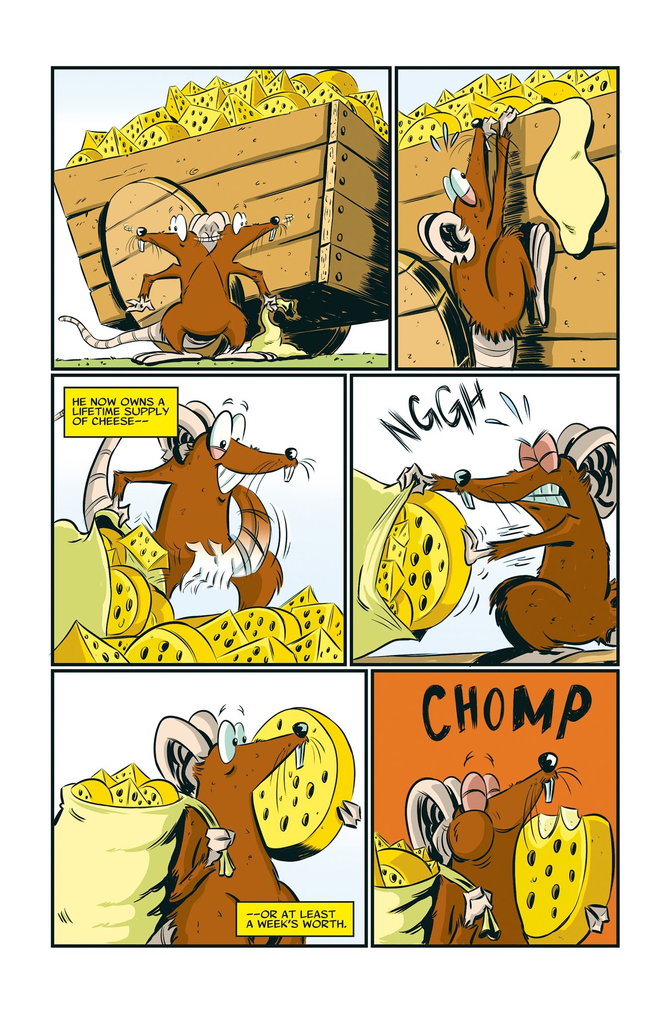 Read online One-Dollar One-Shots: Baron Rat comic -  Issue # Full - 14