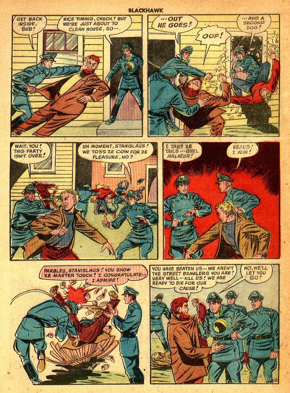 Read online Blackhawk (1957) comic -  Issue #28 - 32