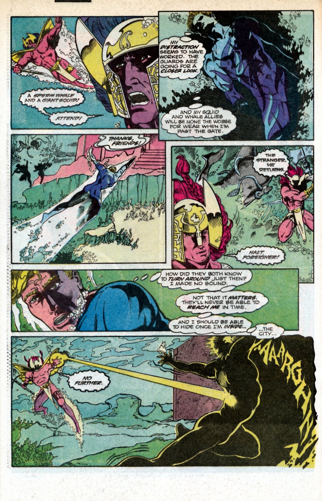 Aquaman (1986) Issue #1 #1 - English 31