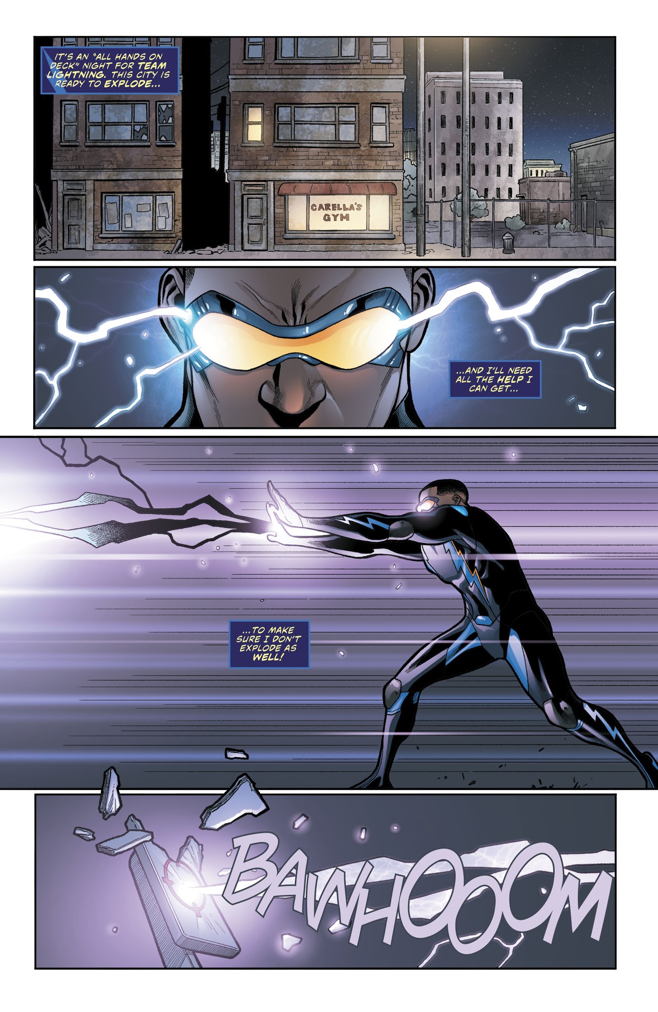 Read online Black Lightning: Cold Dead Hands comic -  Issue #3 - 13