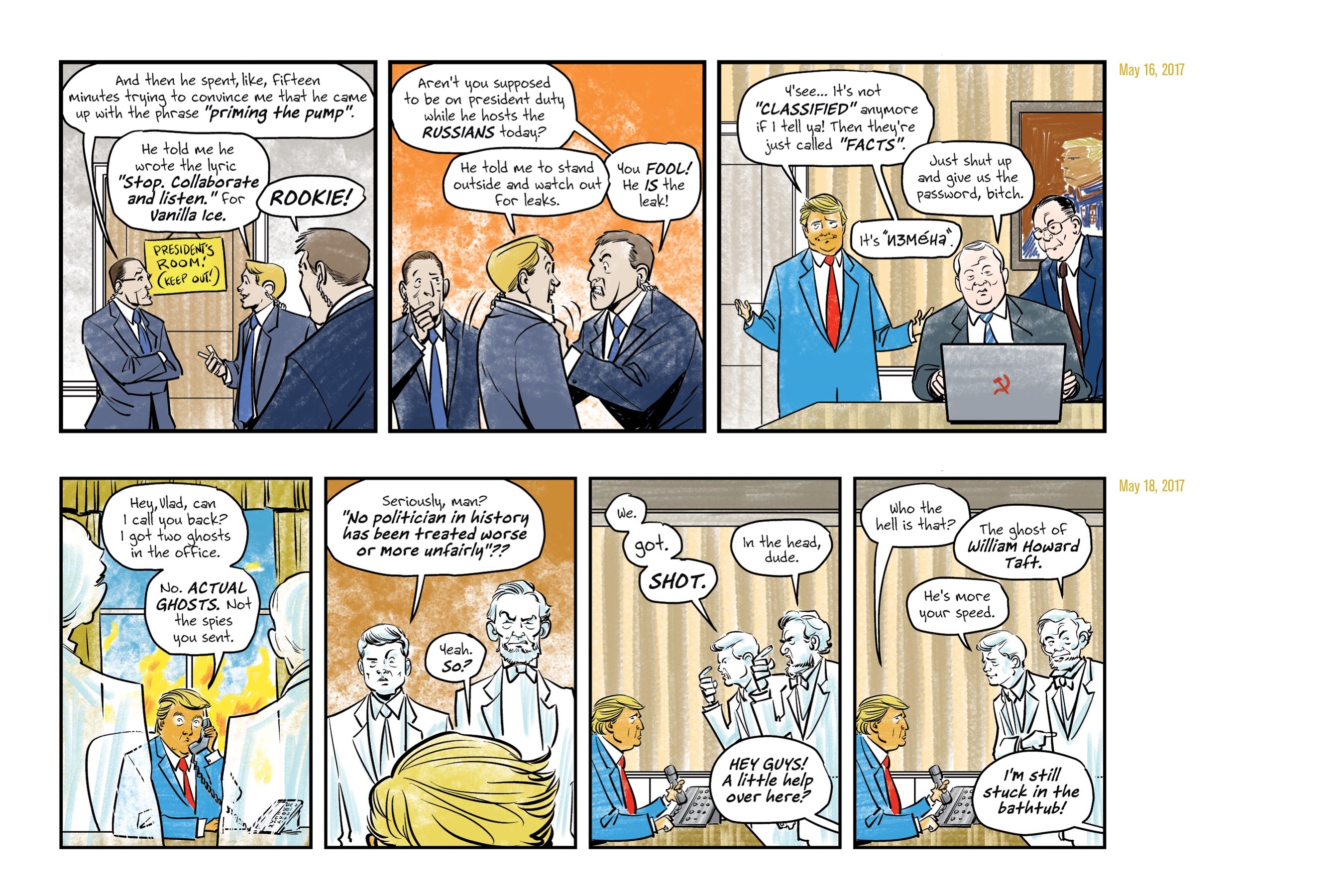 Read online Lil' Donnie: Executive Privilege comic -  Issue # TPB - 31