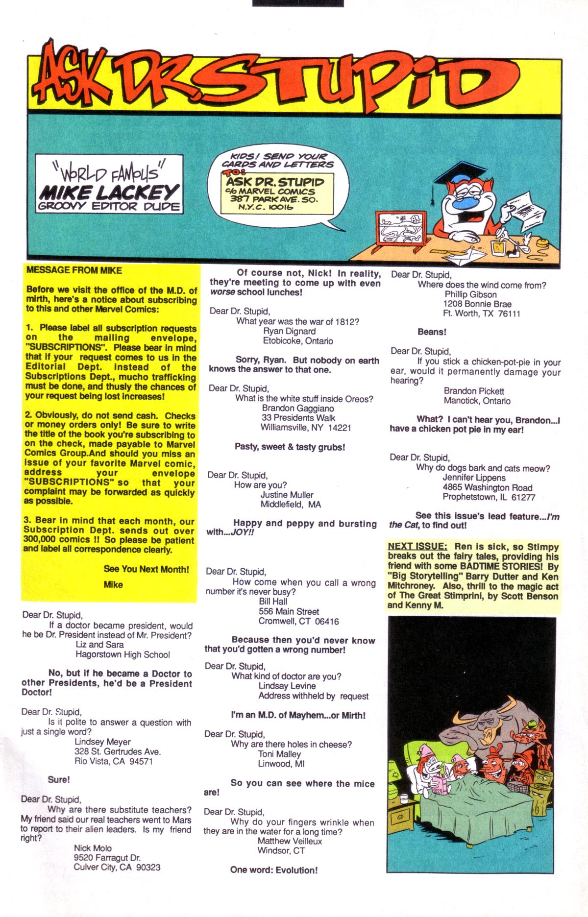 Read online The Ren & Stimpy Show comic -  Issue #21 - 24