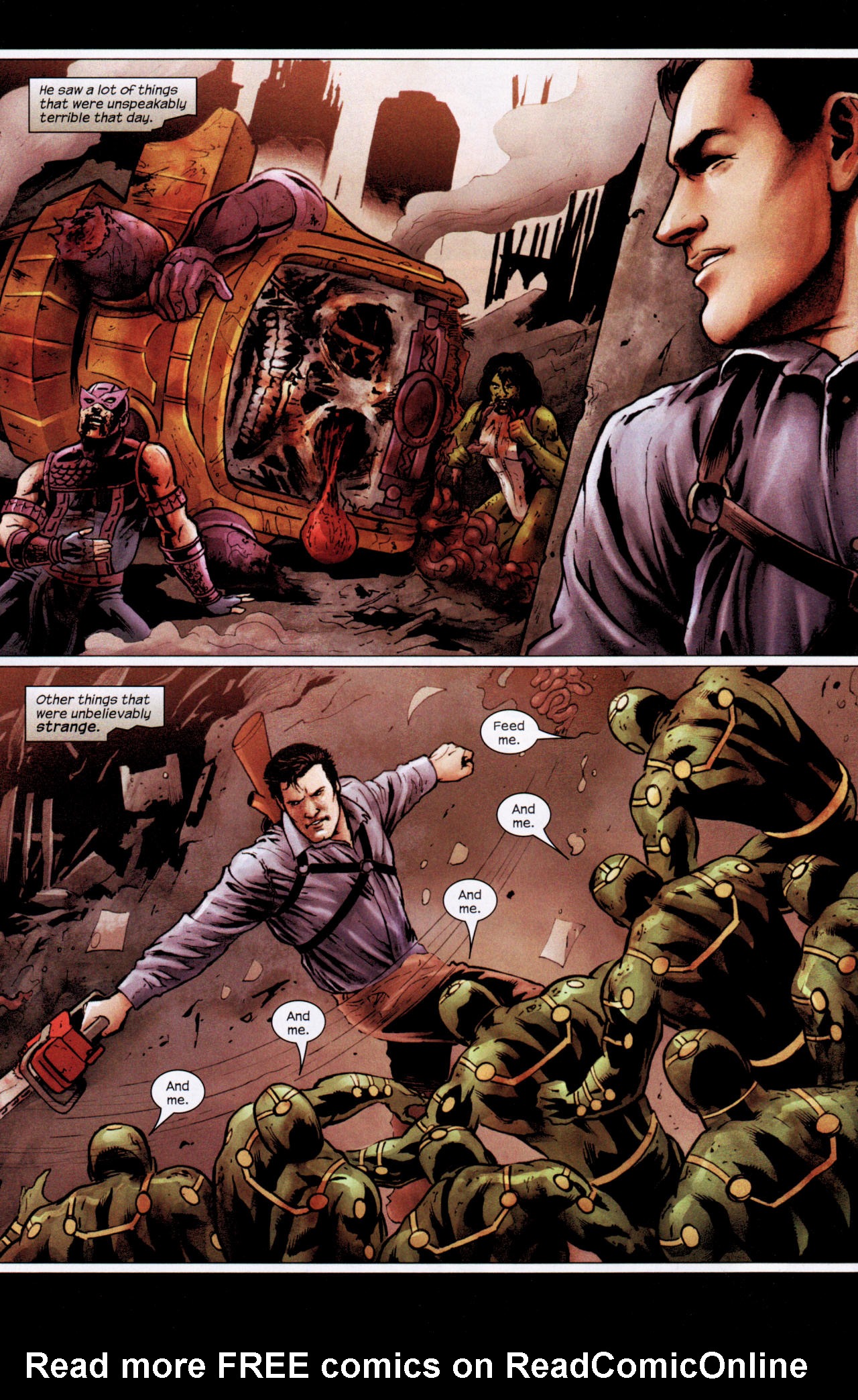 Read online Marvel Zombies/Army of Darkness comic -  Issue #3 - 5