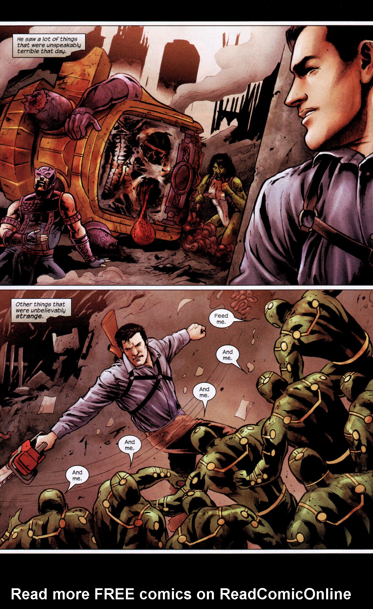 Read online Marvel Zombies/Army of Darkness comic -  Issue #3 - 5