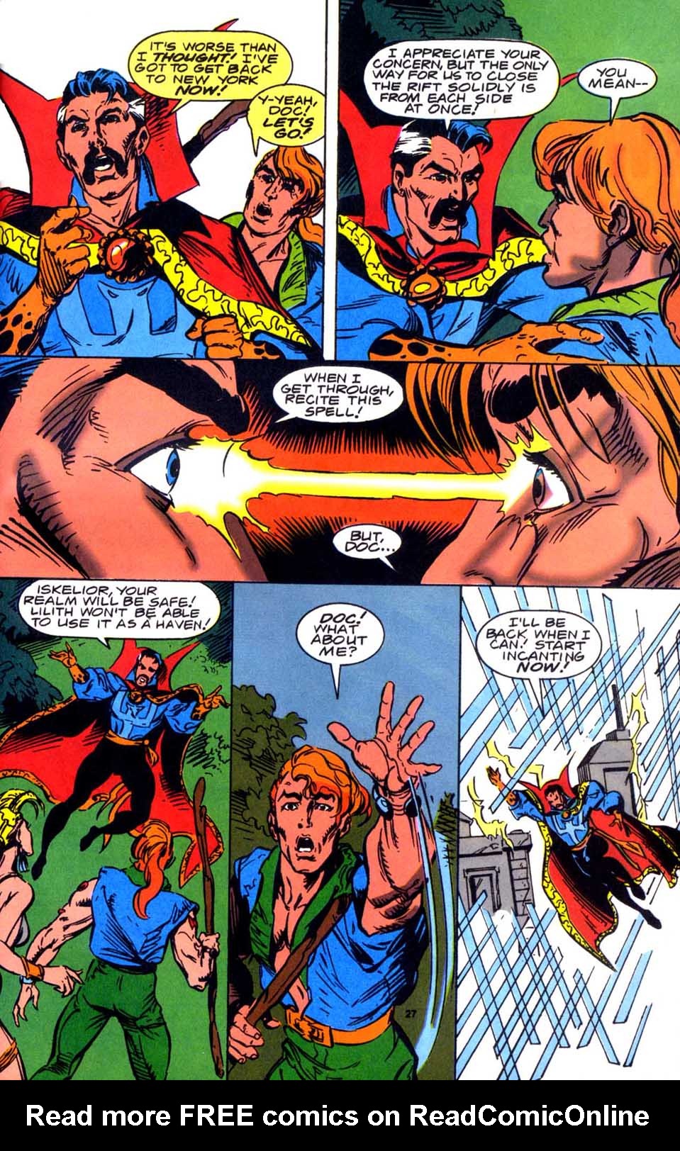 Read online Doctor Strange: Sorcerer Supreme comic -  Issue #59 - 21