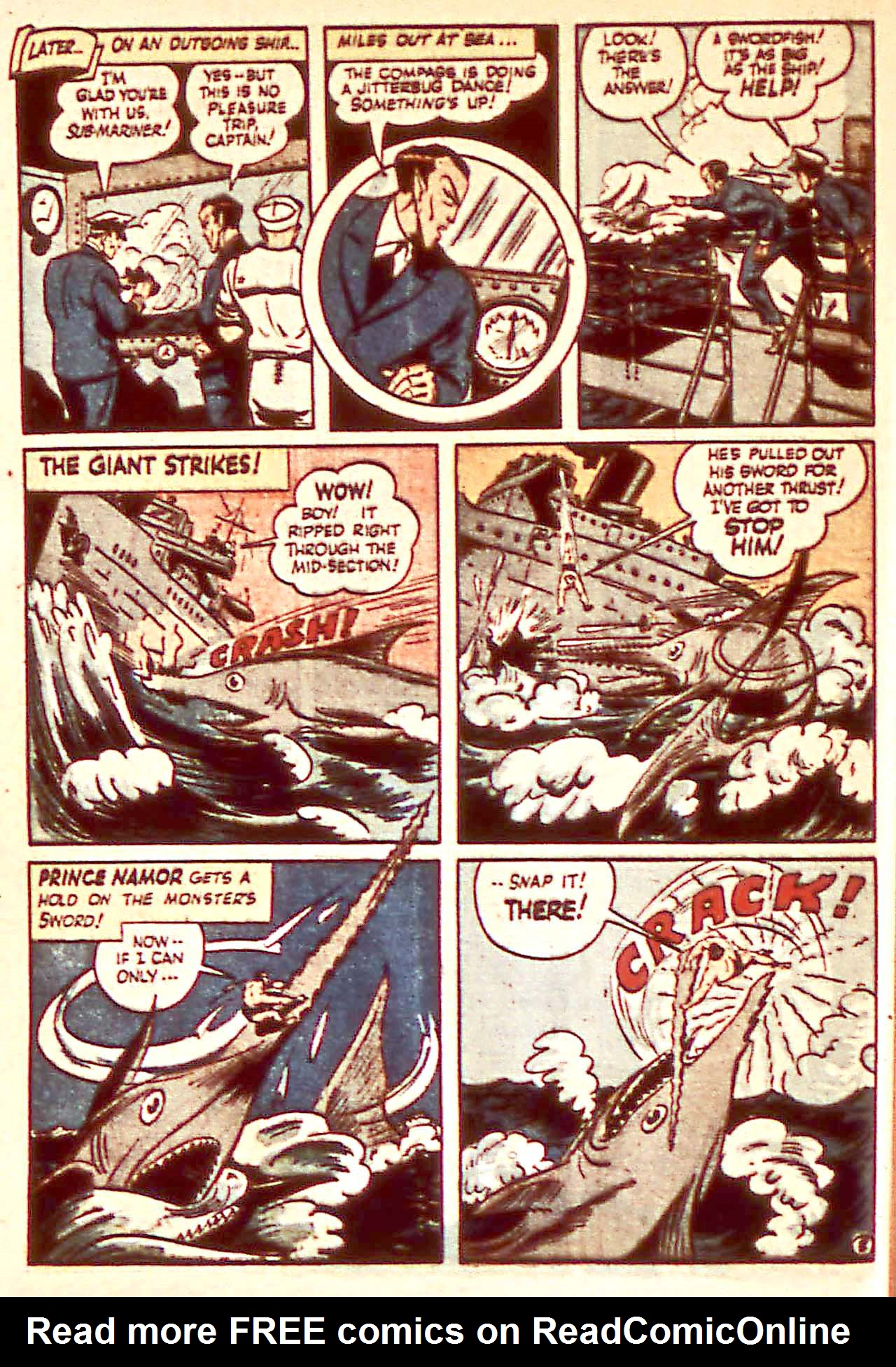 Read online Captain America Comics comic -  Issue #20 - 22