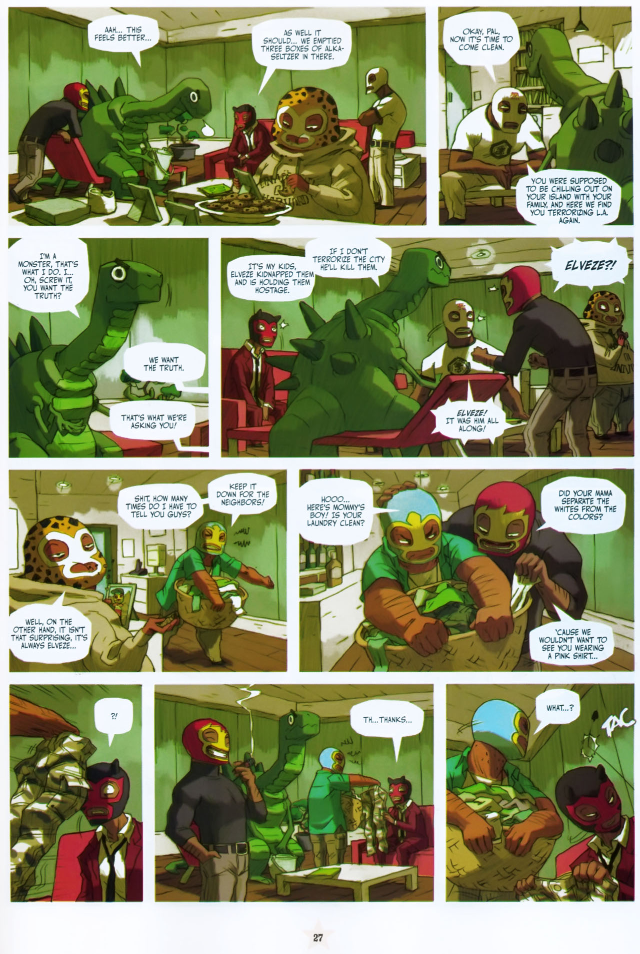 Read online Lucha Libre comic -  Issue #2 - 29