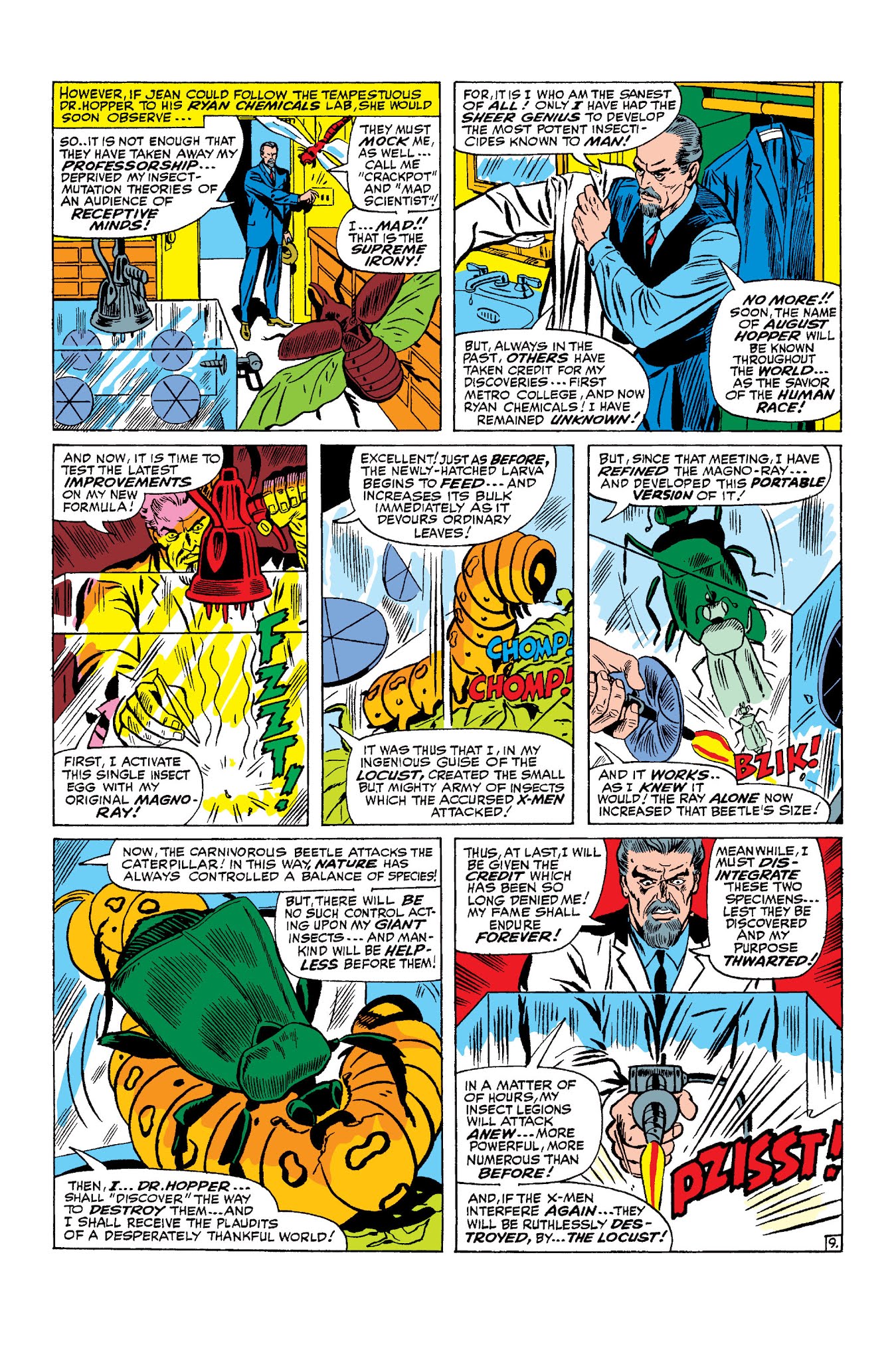 Read online Marvel Masterworks: The X-Men comic -  Issue # TPB 3 (Part 1) - 54