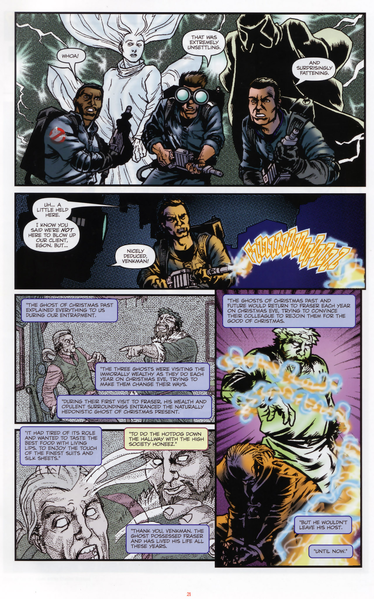 Read online Ghostbusters: Past, Present And Future comic -  Issue # Full - 23