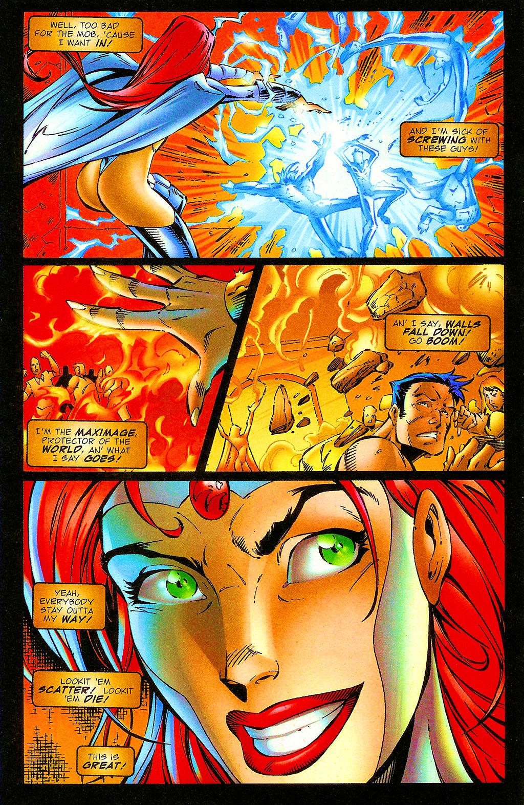 Read online MaxiMage comic -  Issue #3 - 17