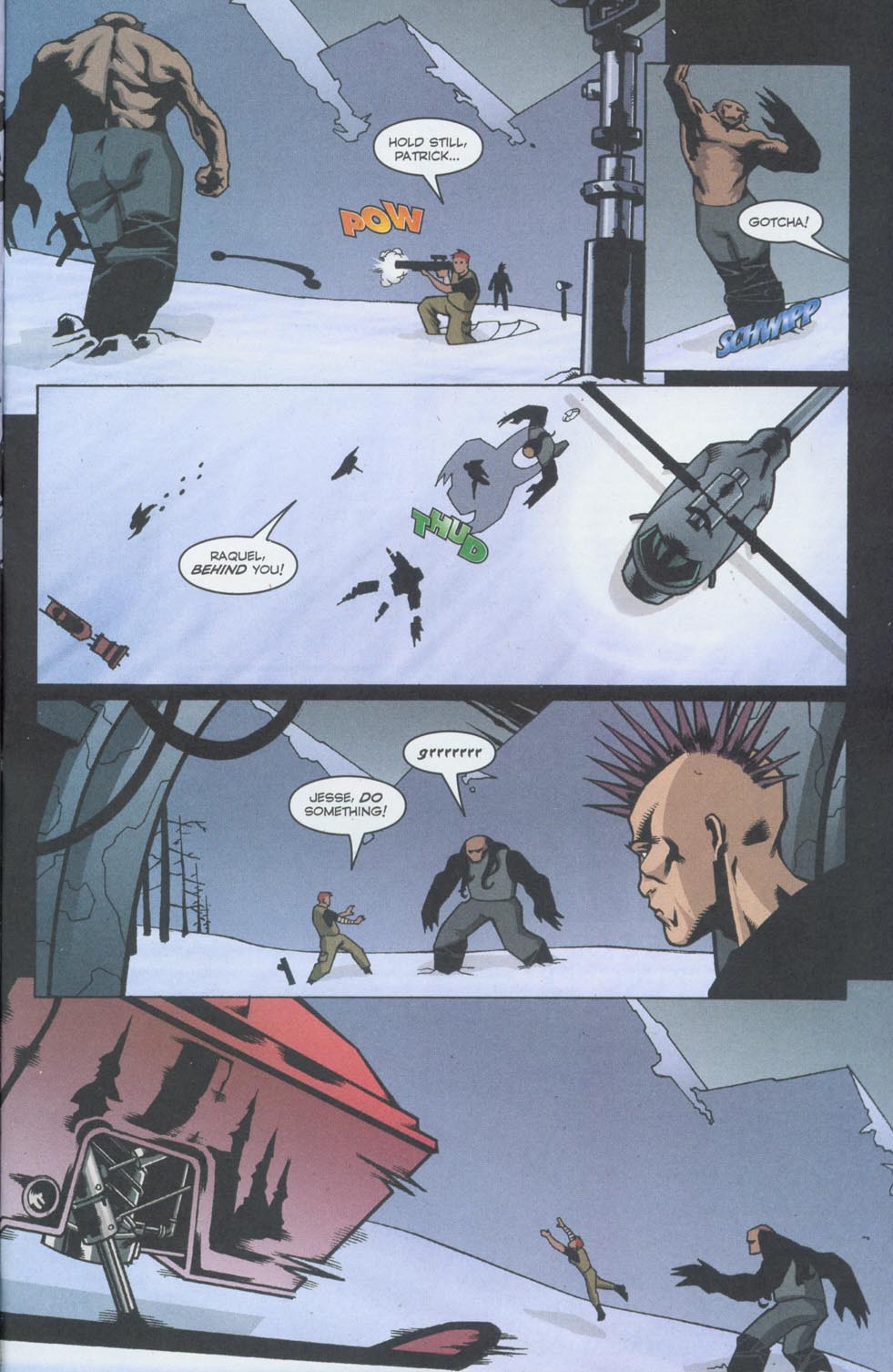 Read online Resident Evil: Fire and Ice comic -  Issue #4 - 20