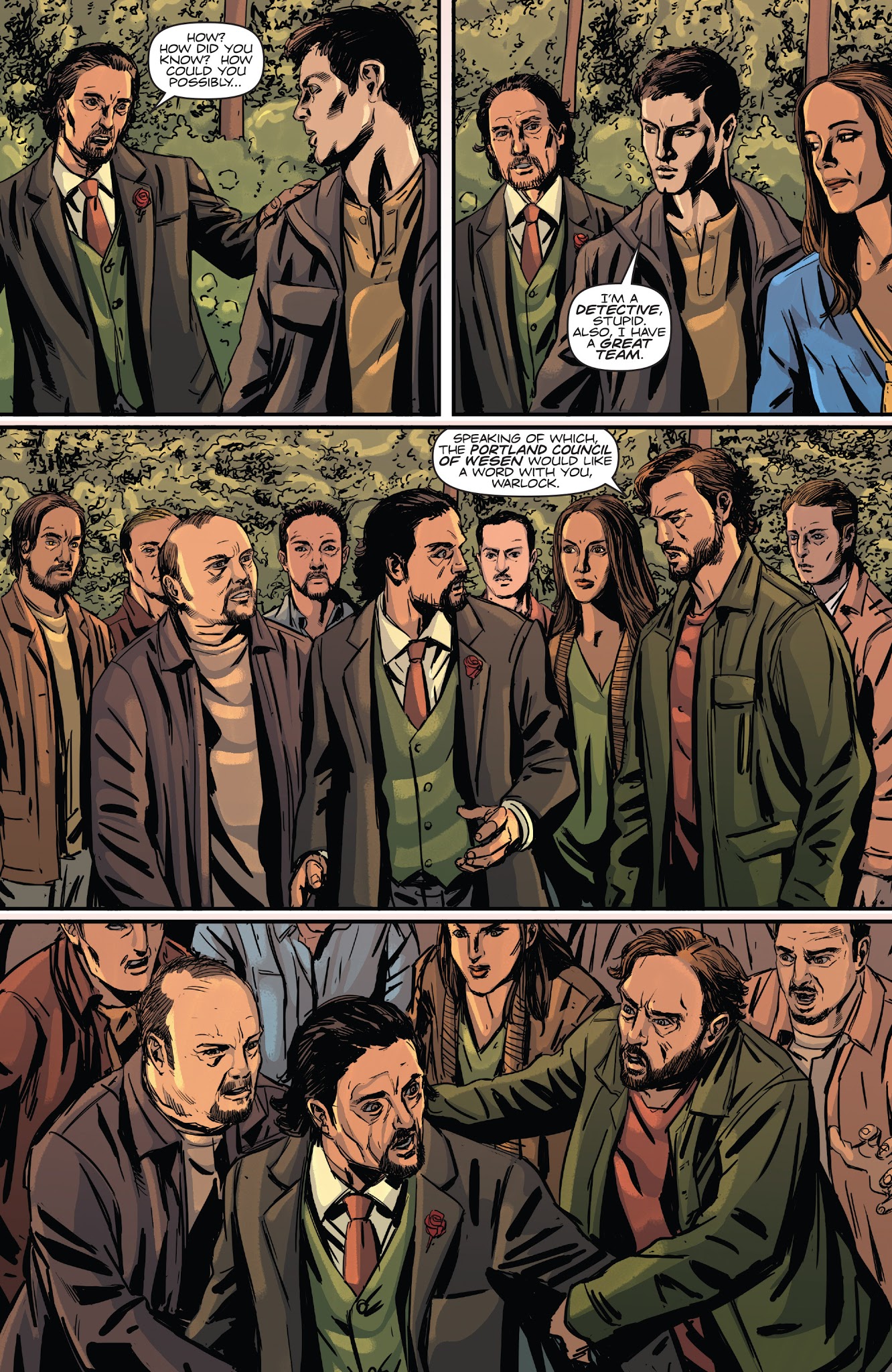 Read online Grimm: The Warlock comic -  Issue #4 - 21