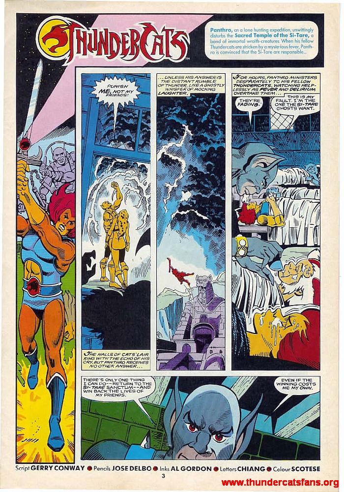 Read online ThunderCats (1987) comic -  Issue #22 - 3