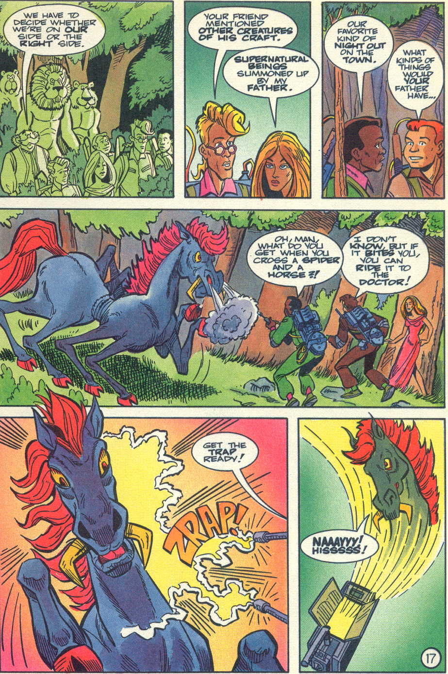 Read online Real Ghostbusters comic -  Issue #24 - 22
