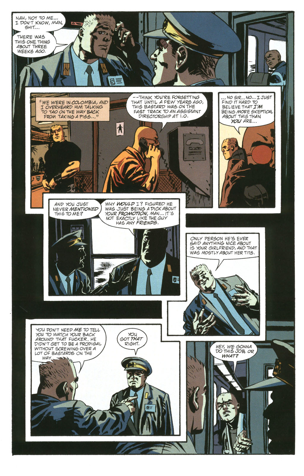 Read online Sleeper comic -  Issue #6 - 12