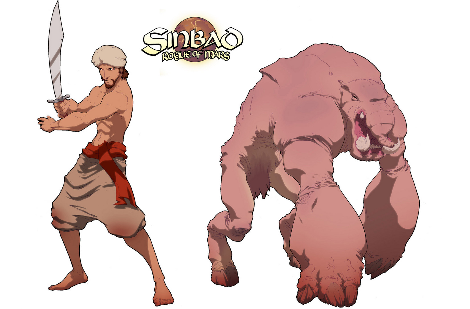 Read online Sinbad: Rogue of Mars comic -  Issue #0 - 11