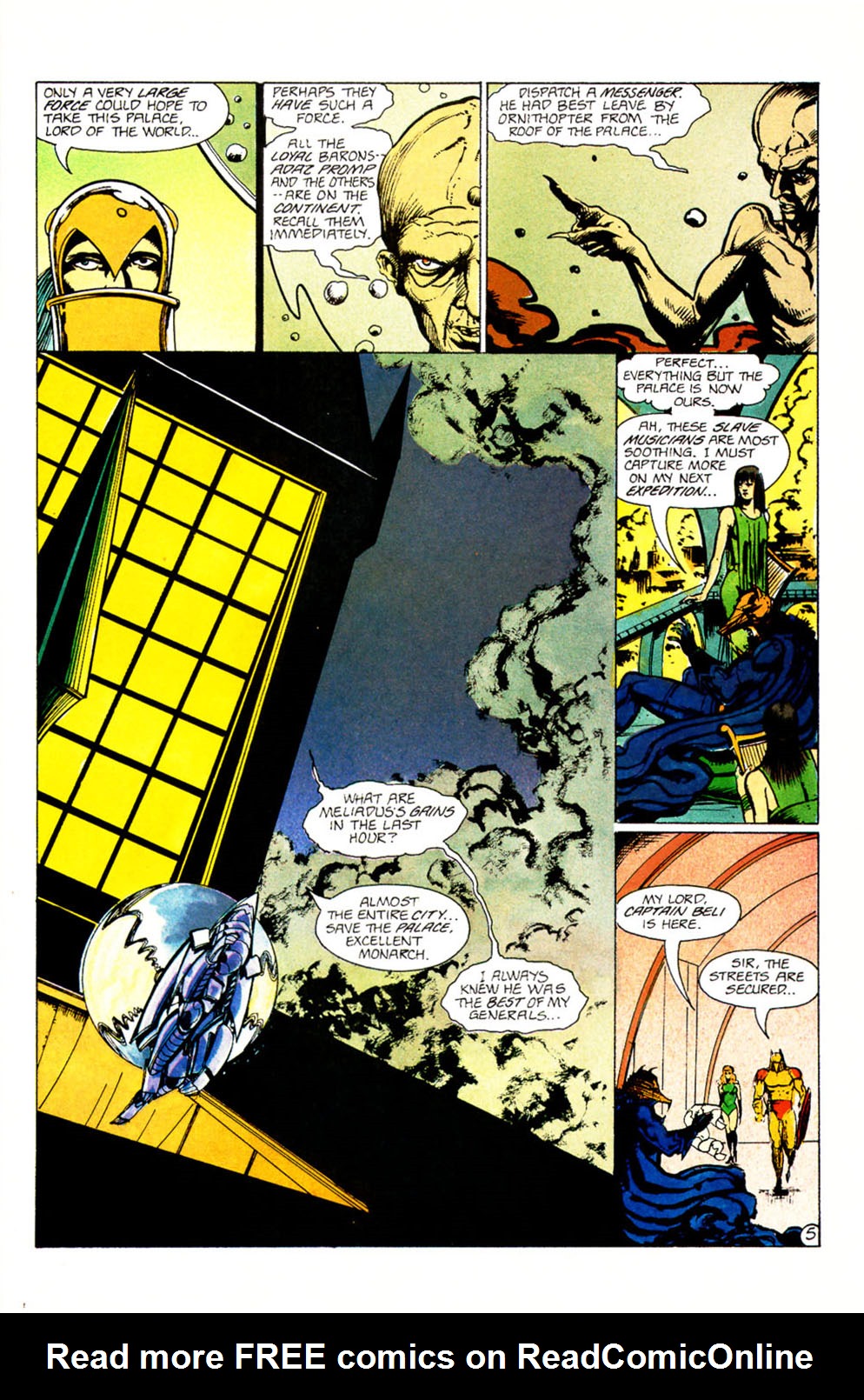 Read online Hawkmoon: The Runestaff comic -  Issue #3 - 7