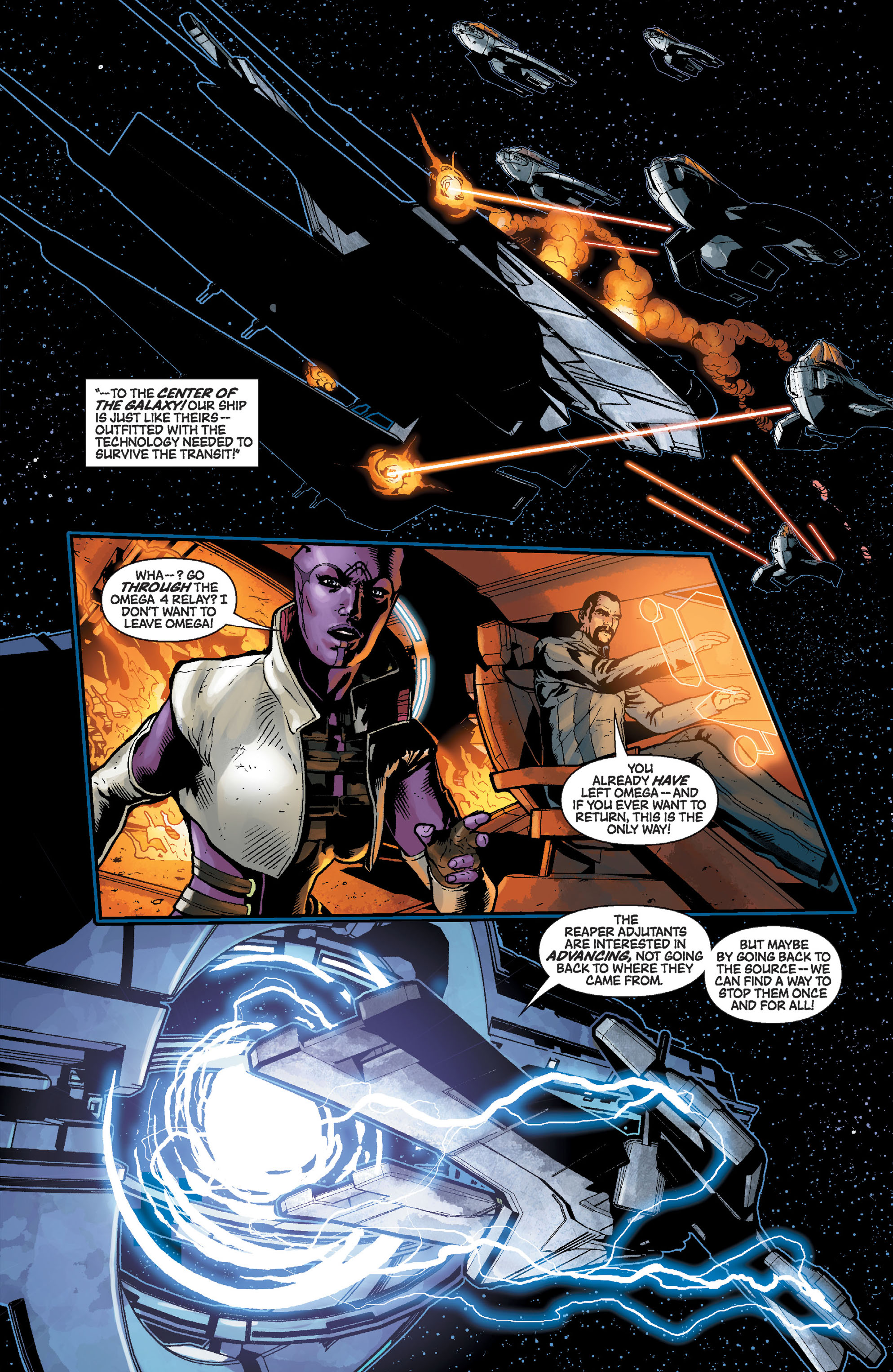 Read online Mass Effect: Invasion comic -  Issue # TPB - 36