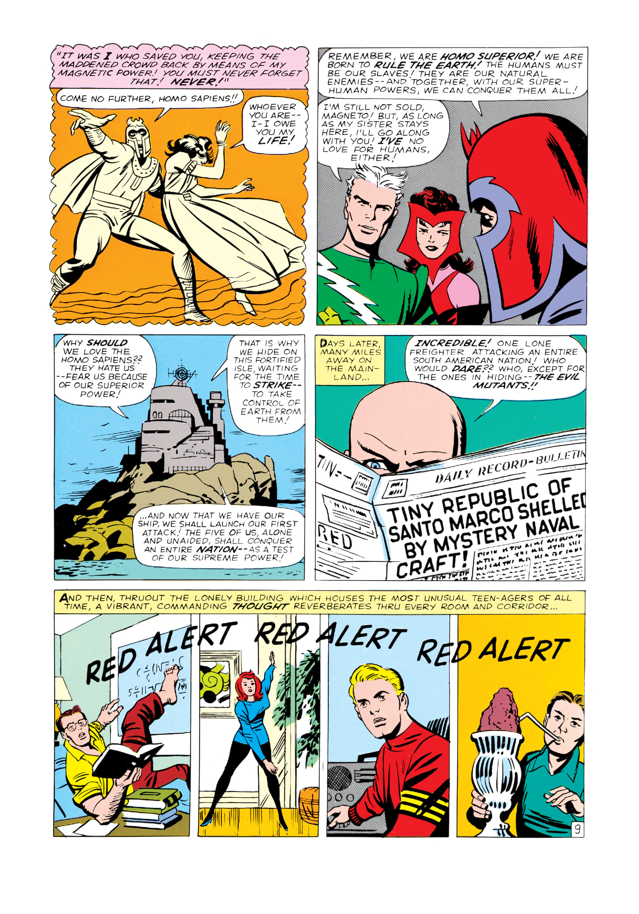 Read online Uncanny X-Men (1963) comic -  Issue #4 - 10