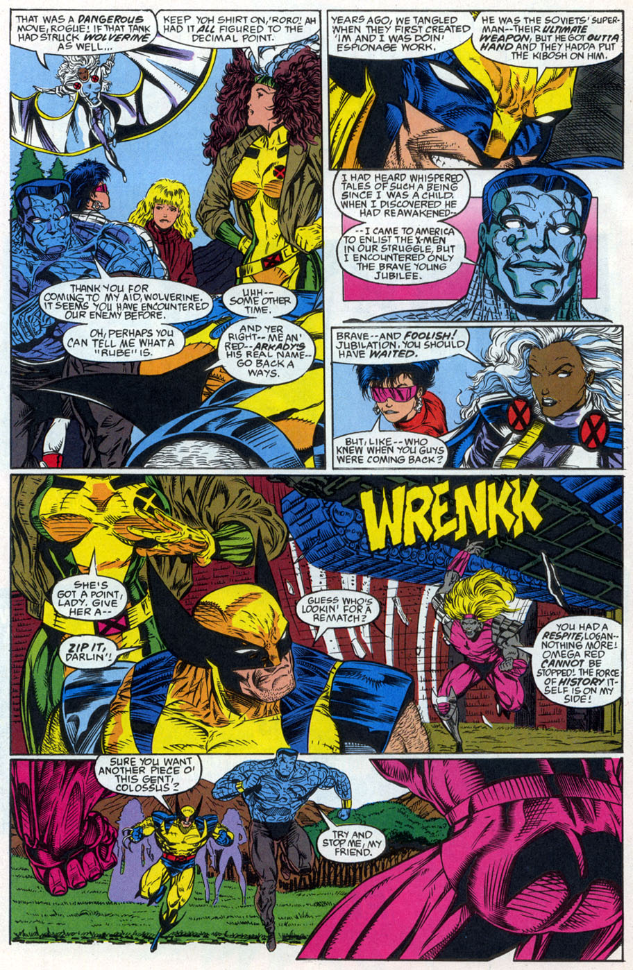 Read online X-Men Adventures (1994) comic -  Issue #4 - 17