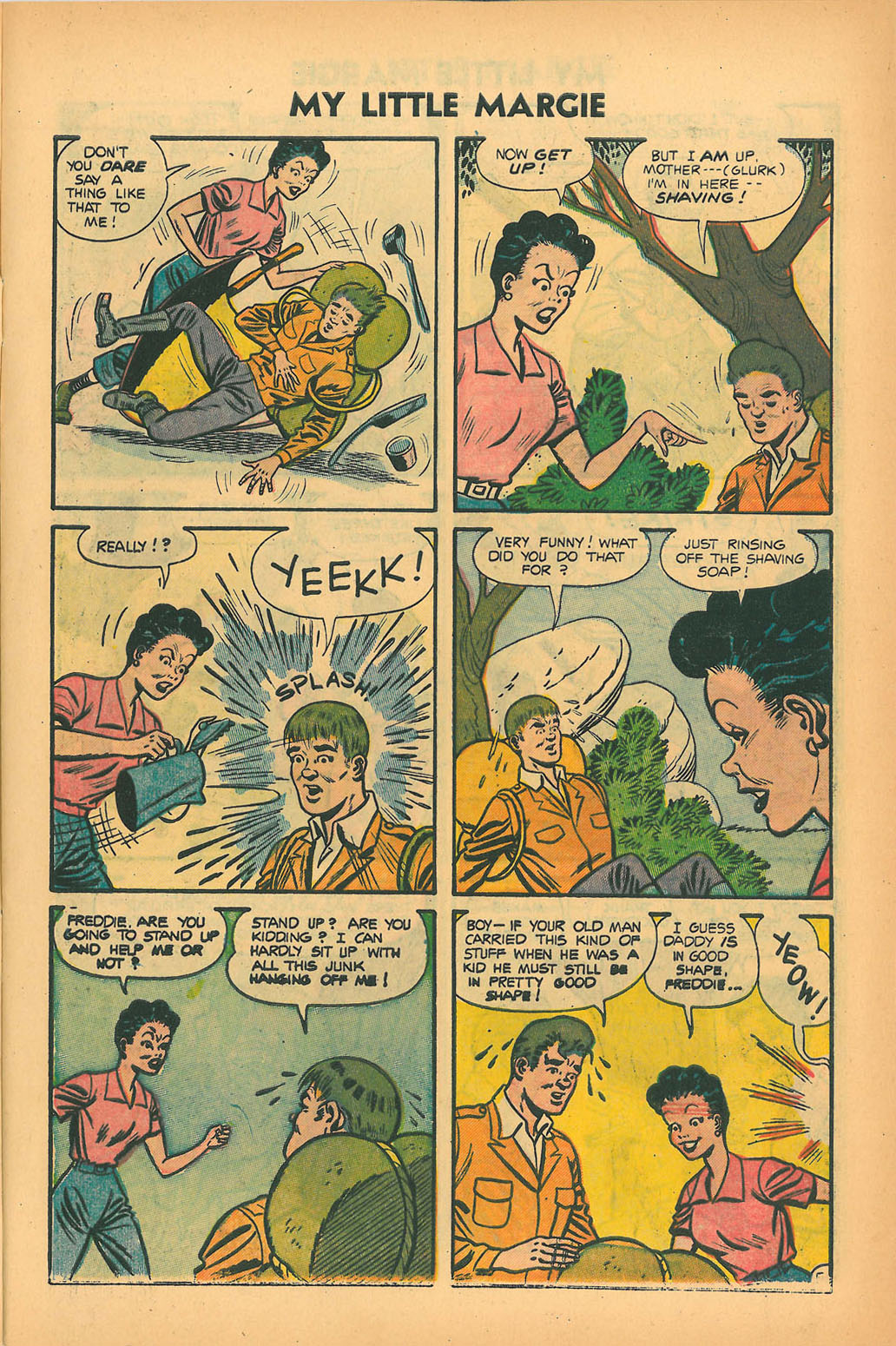 Read online My Little Margie (1954) comic -  Issue #6 - 7