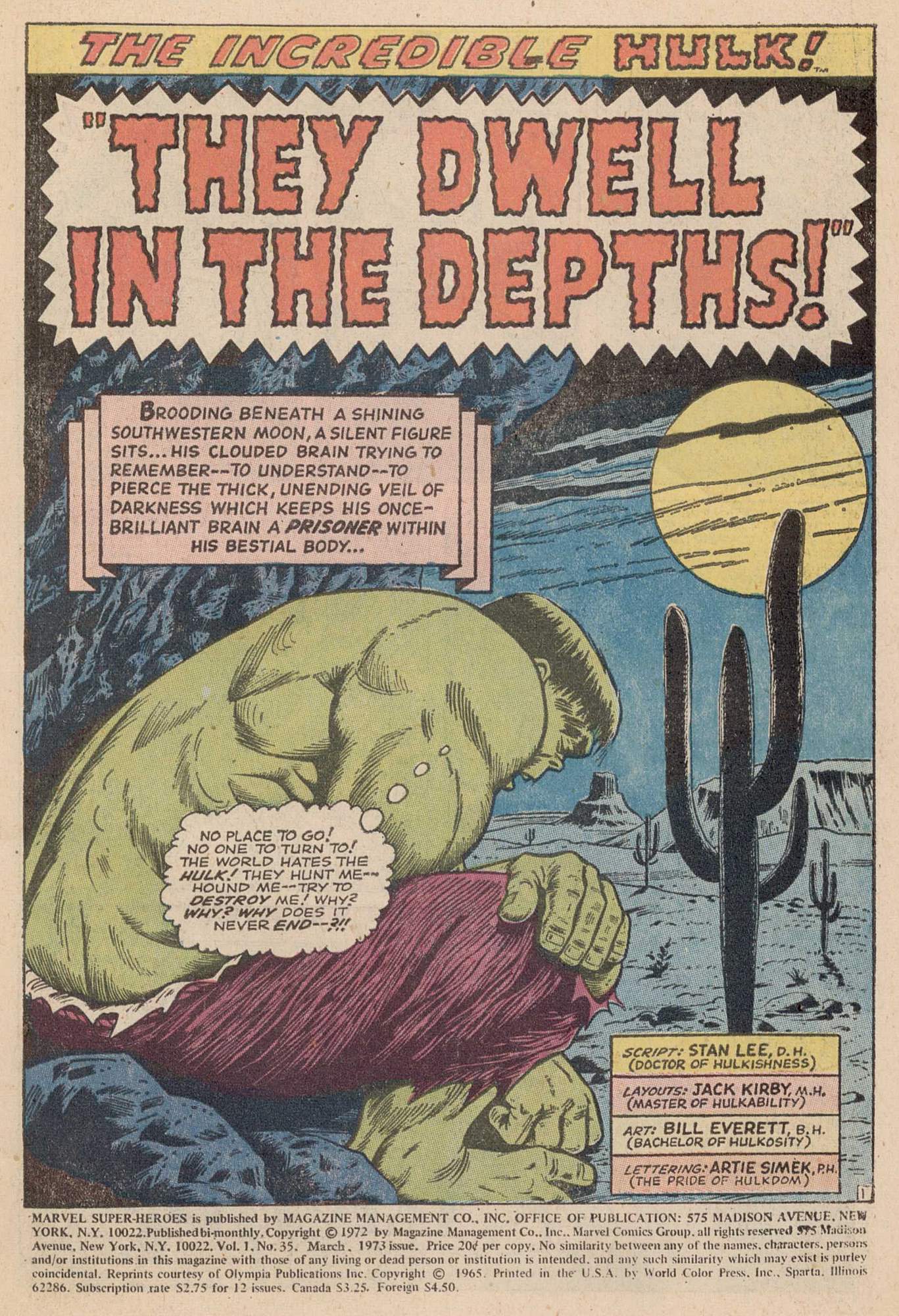 Read online Marvel Super-Heroes comic -  Issue #35 - 3