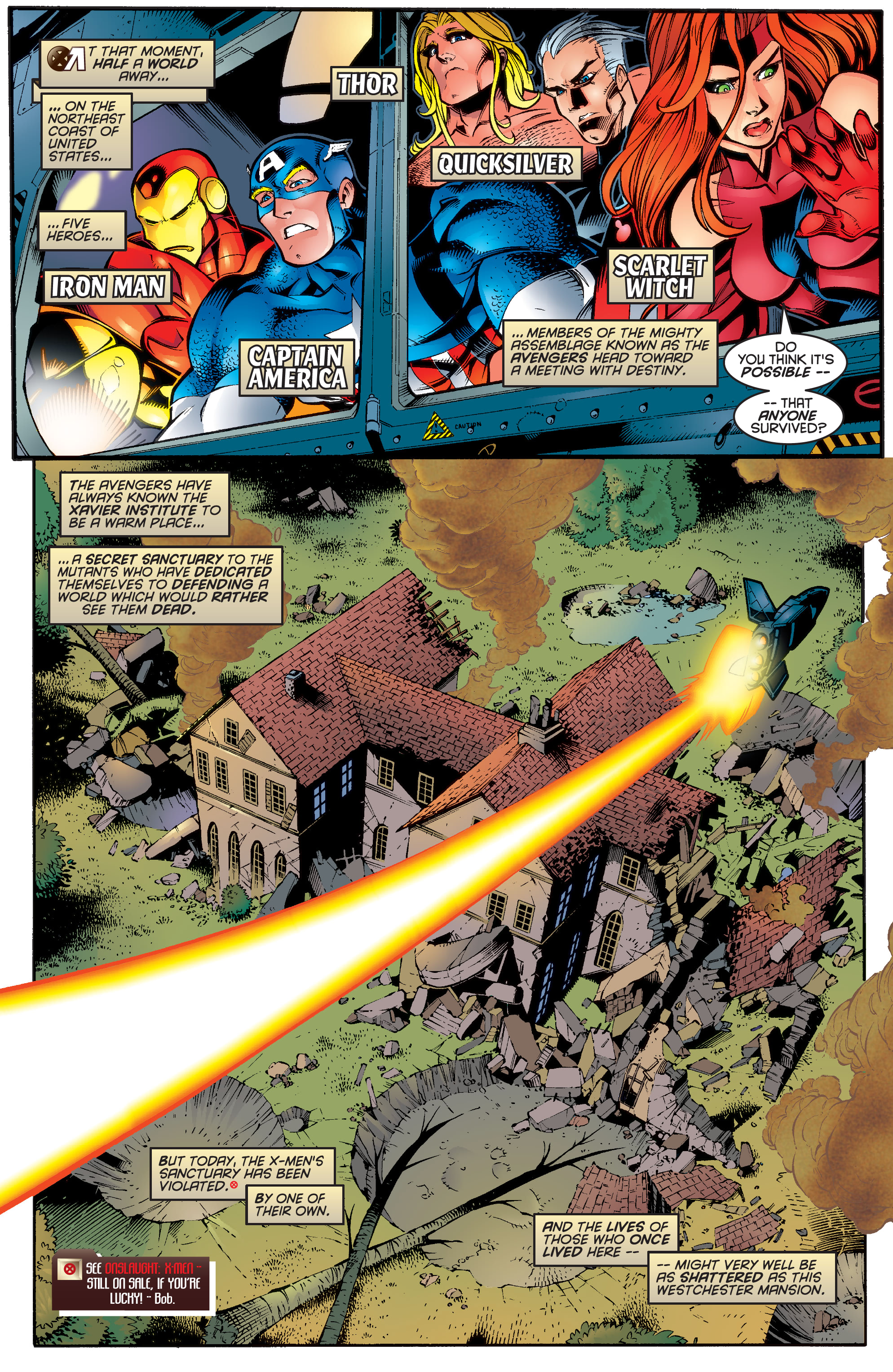 Read online X-Men Milestones: Onslaught comic -  Issue # TPB (Part 2) - 47
