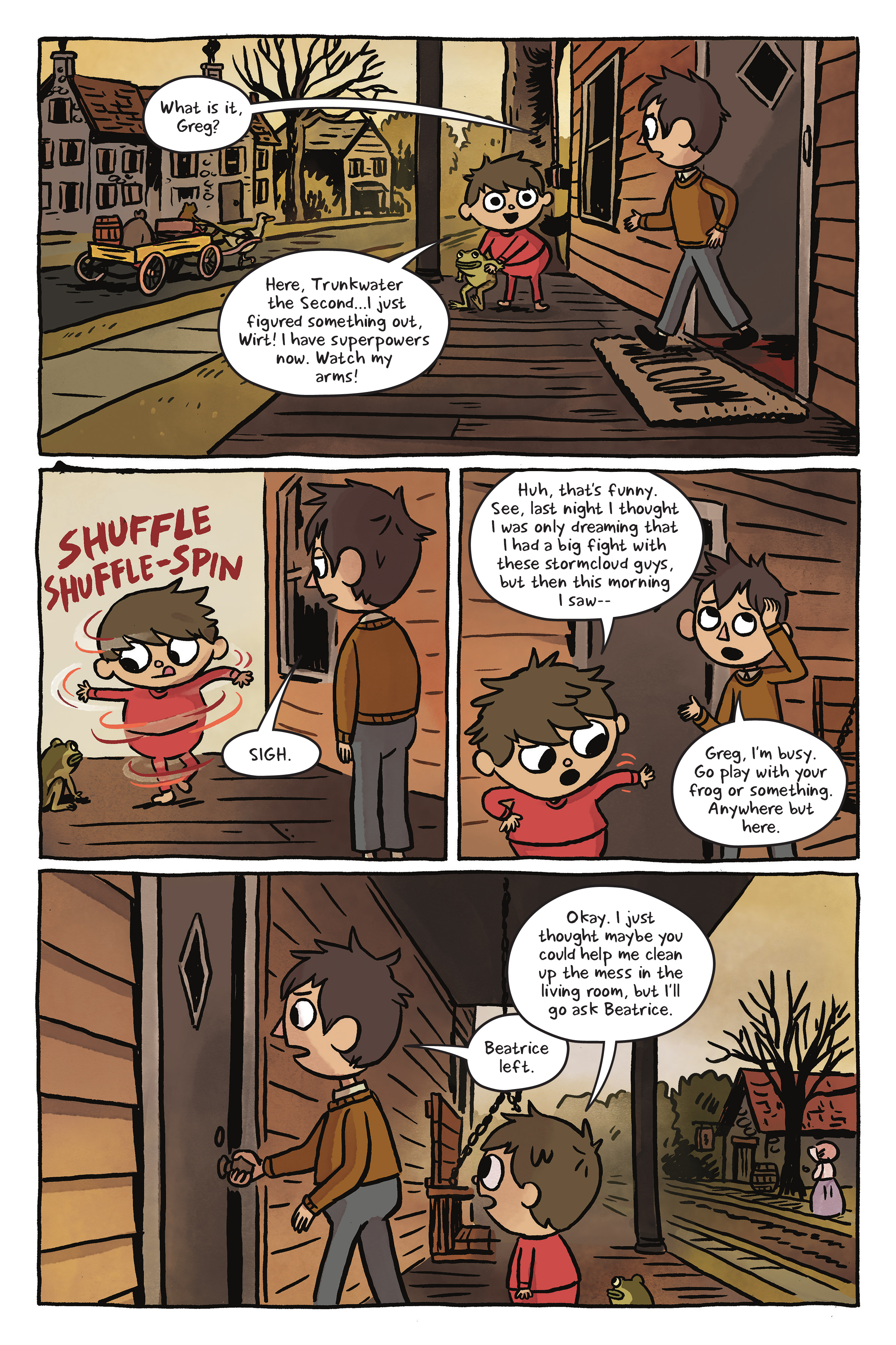 Read online Over the Garden Wall: Distillatoria comic -  Issue # TPB - 79
