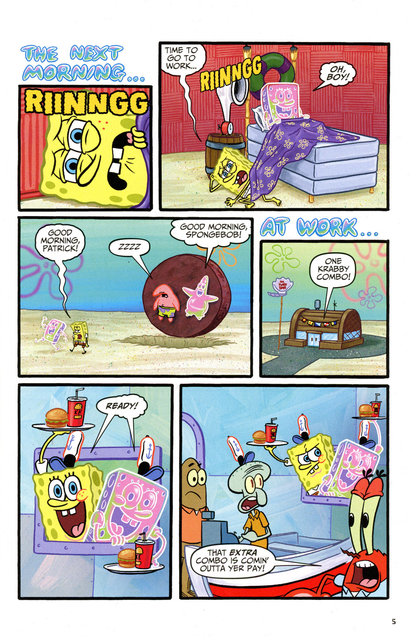 Read online SpongeBob Comics comic -  Issue #22 - 7