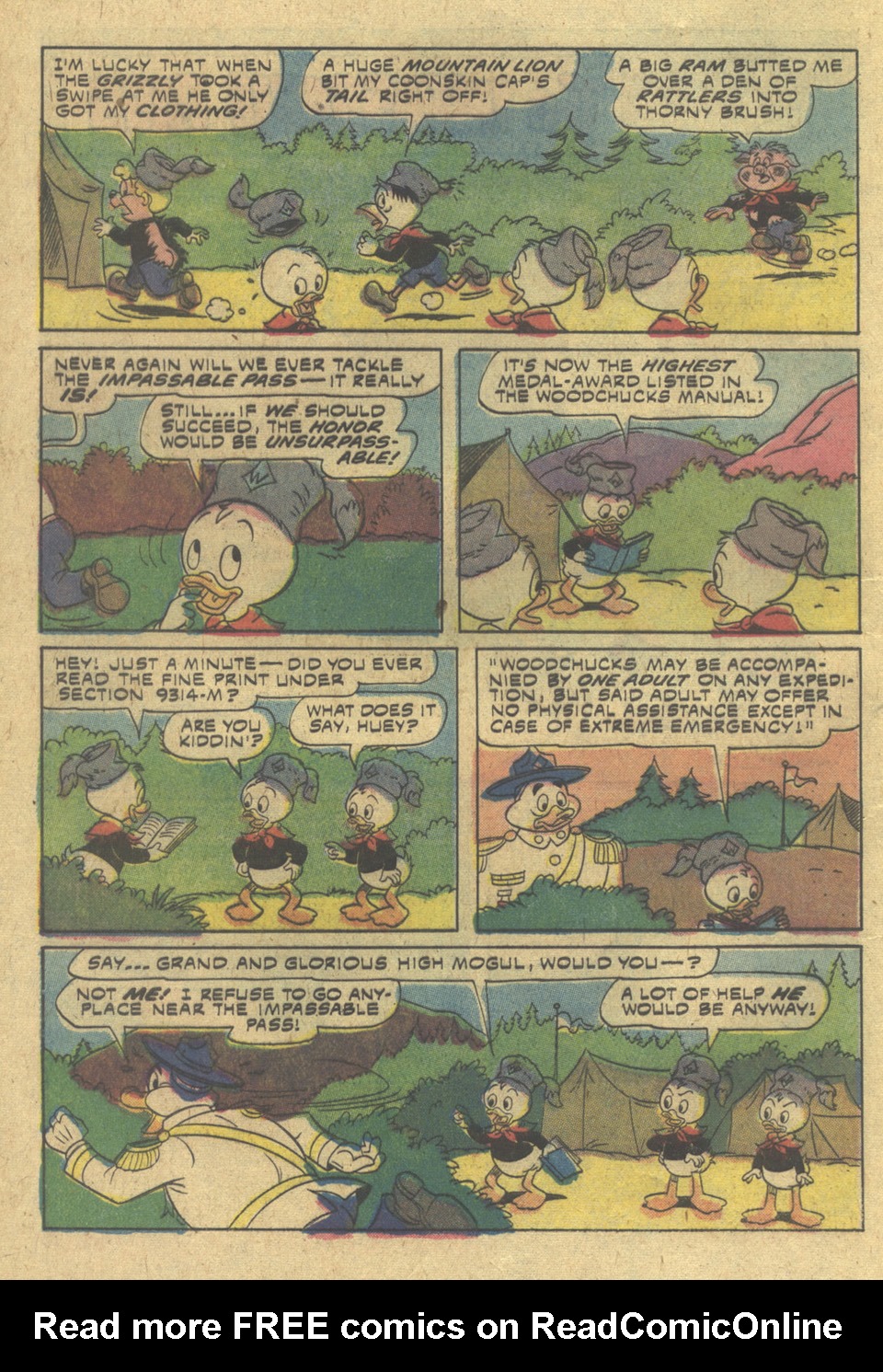 Read online Huey, Dewey, and Louie Junior Woodchucks comic -  Issue #37 - 4